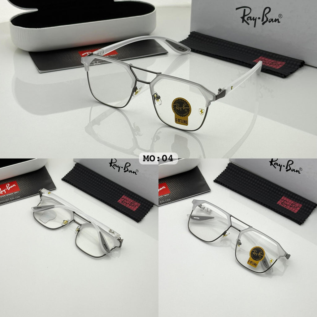 Ray Ban 04 White Frame