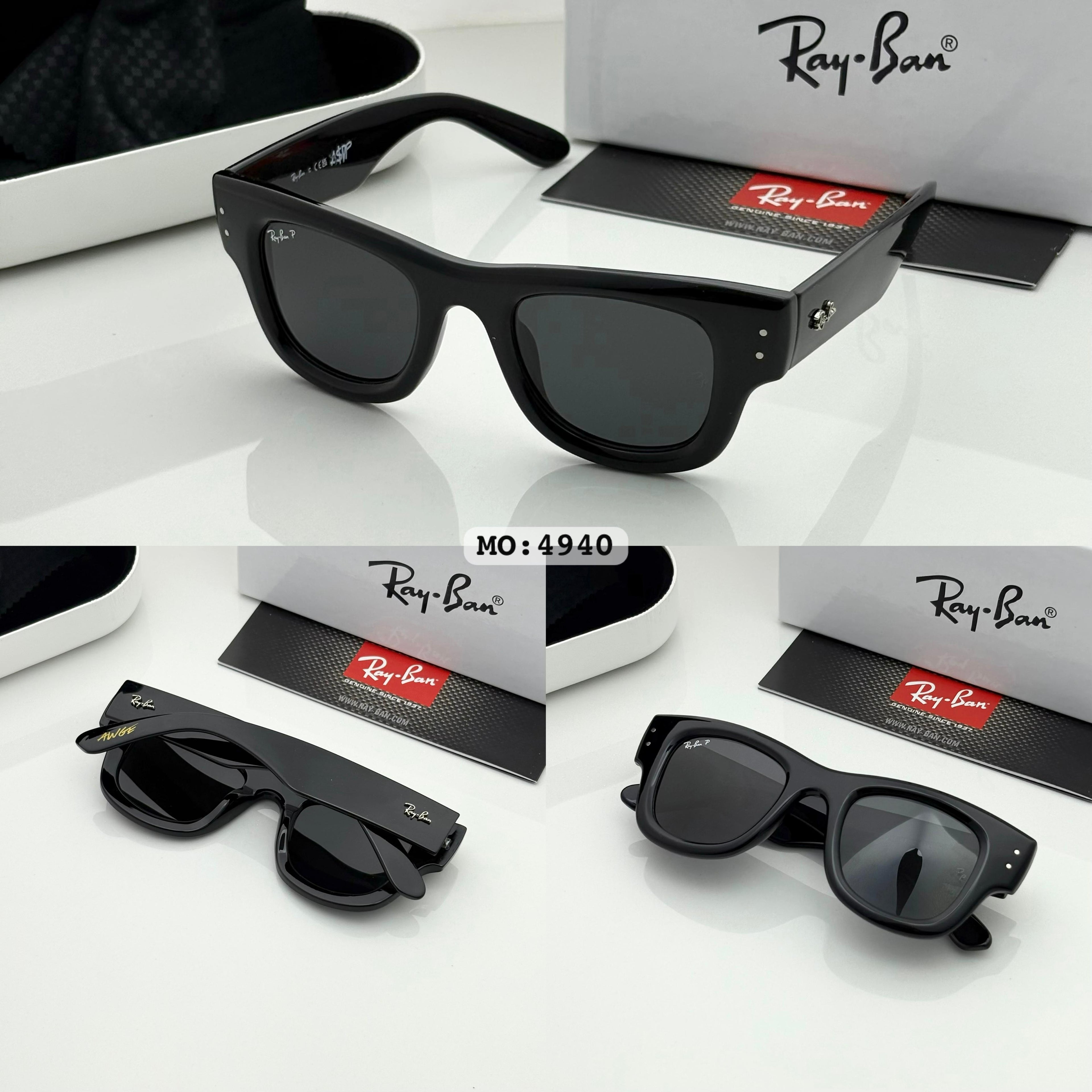 Ray Ban 4940 Wayfarer Puffer Black