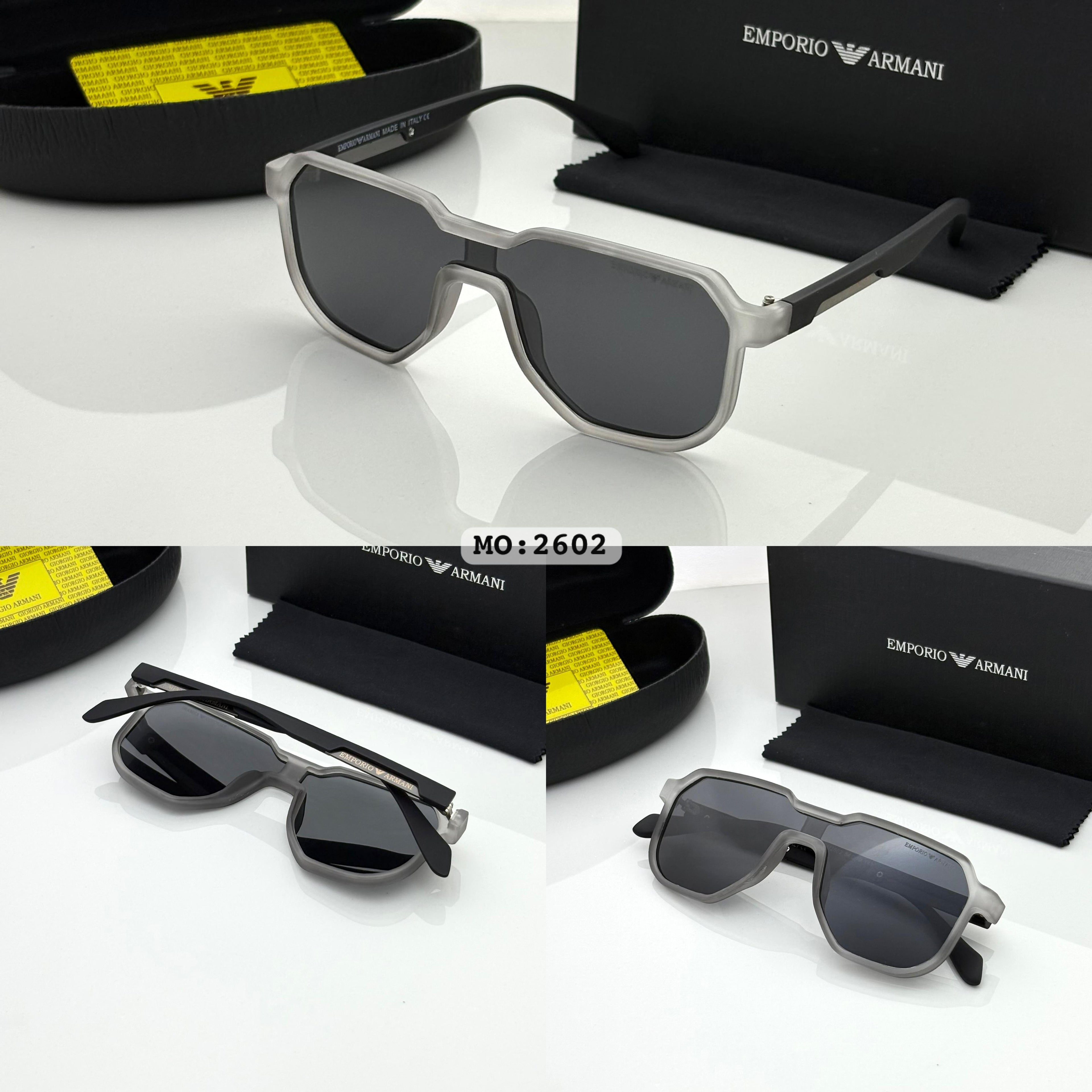 Emporio Armani 2602 Grey Black