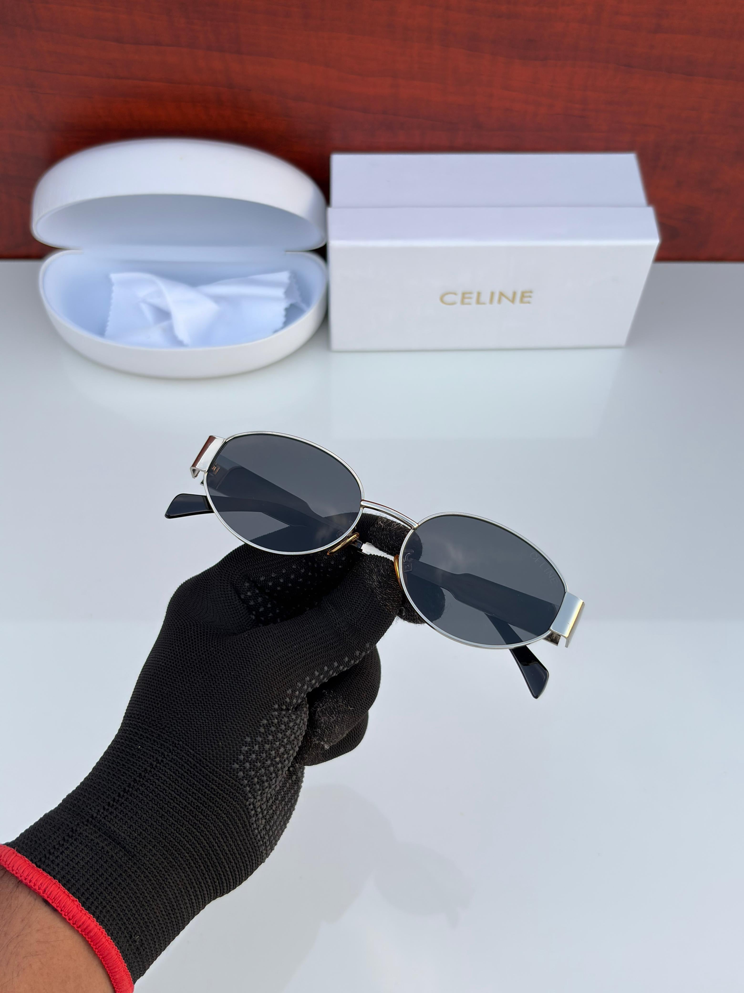Celine 1006 Silver Black for Her