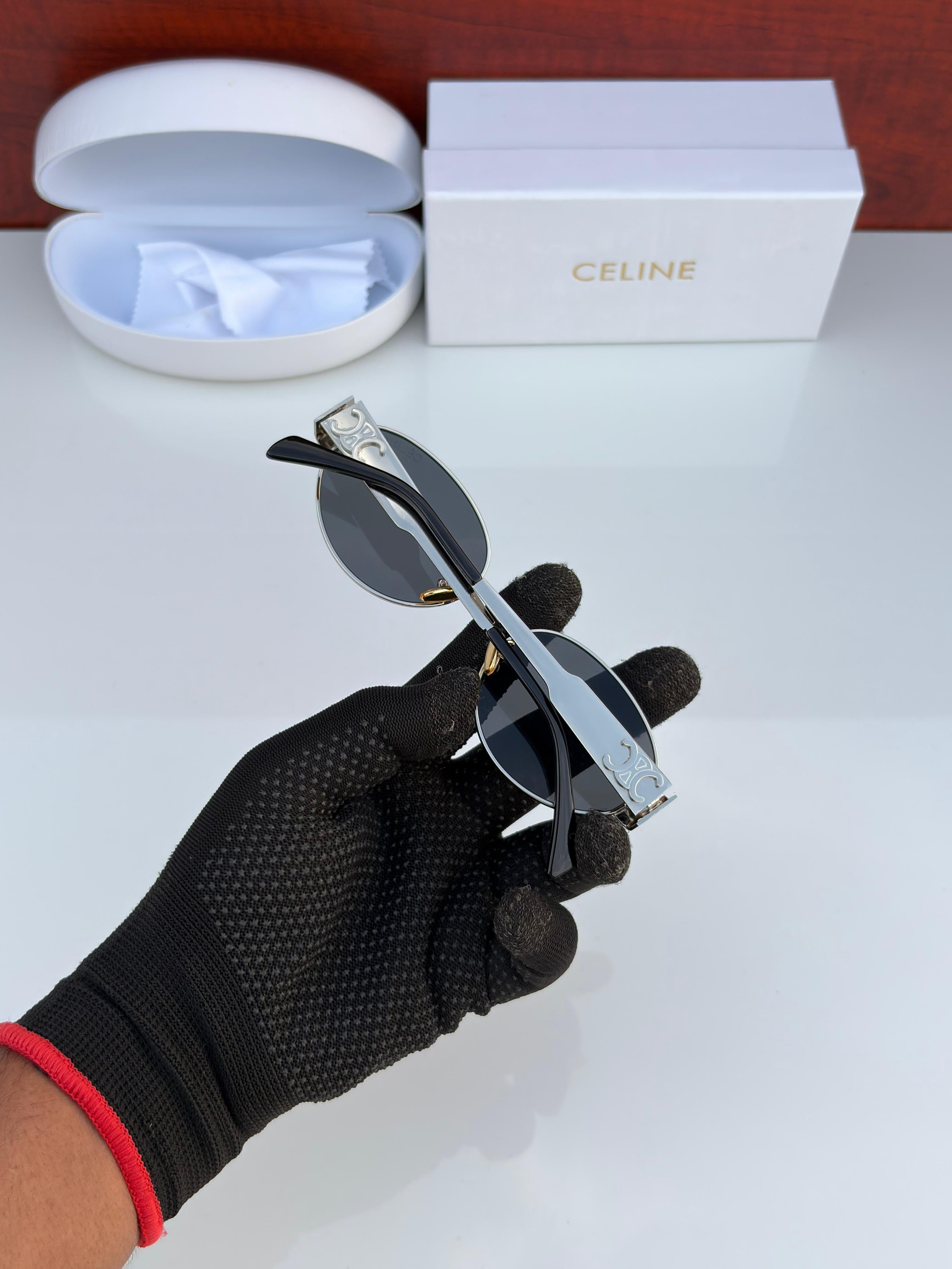 Celine 1006 Silver Black for Her