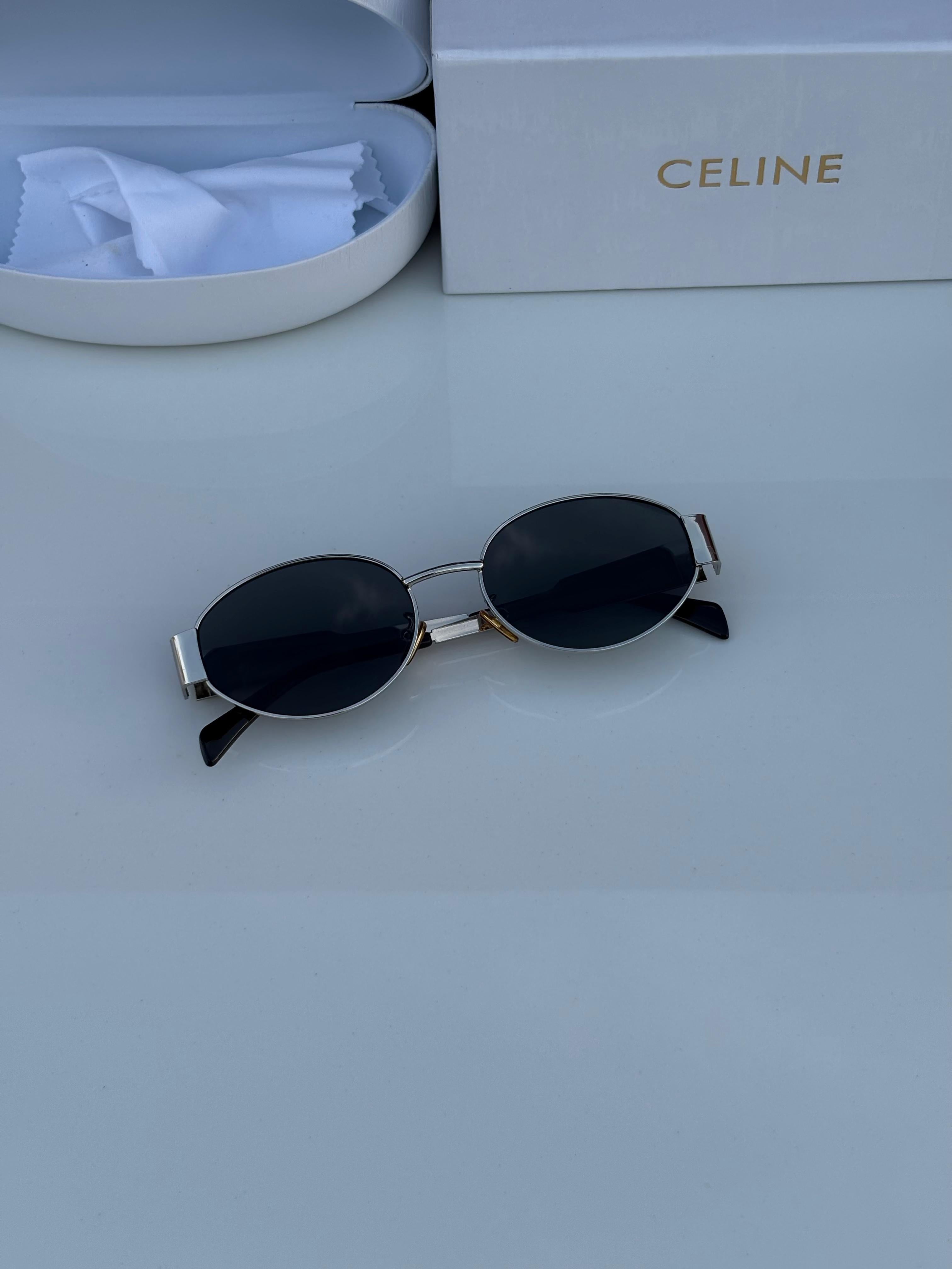 Celine 1006 Silver Black for Her