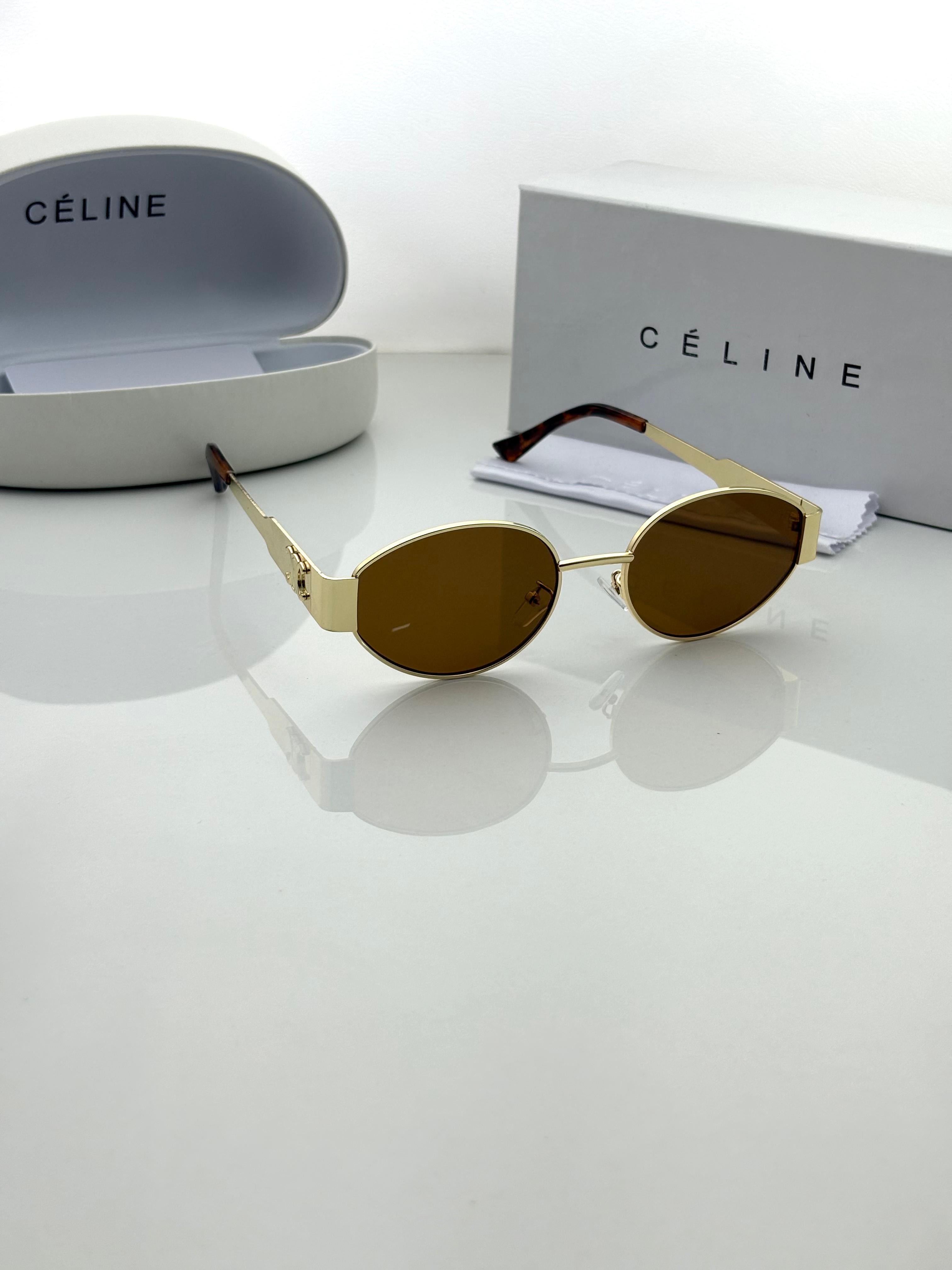 Celine 1006 Gold Brown for Her
