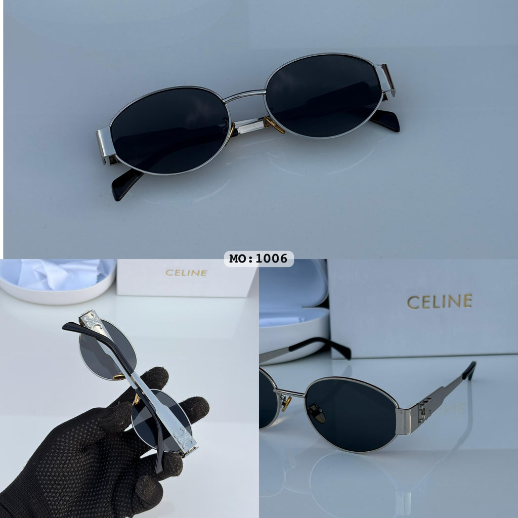 Celine 1006 Silver Black for Her