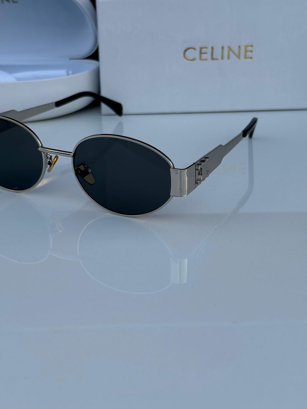 Celine 1006 Silver Black for Her