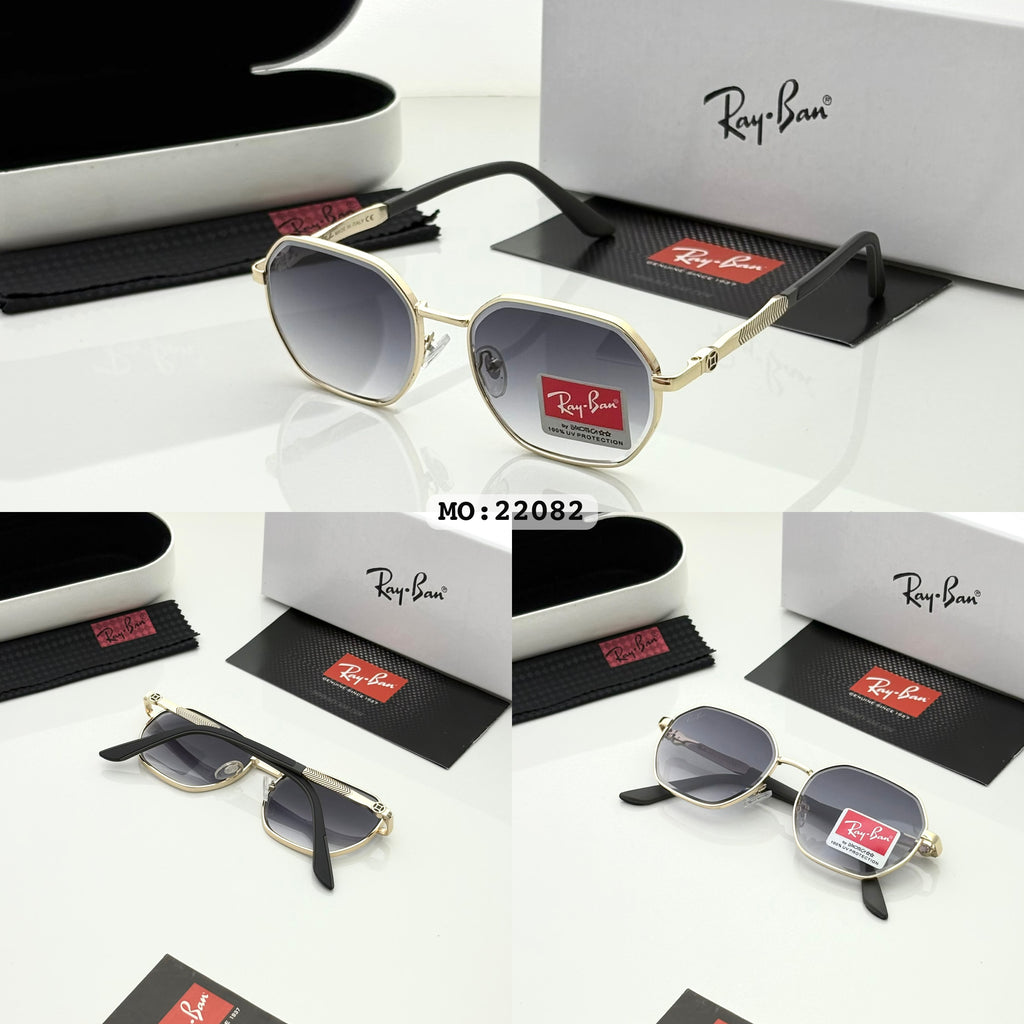 Ray Ban 22082 Golden Black Shaded