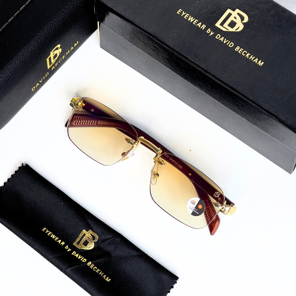 David Beckham 202 Gold Brown Shaded
