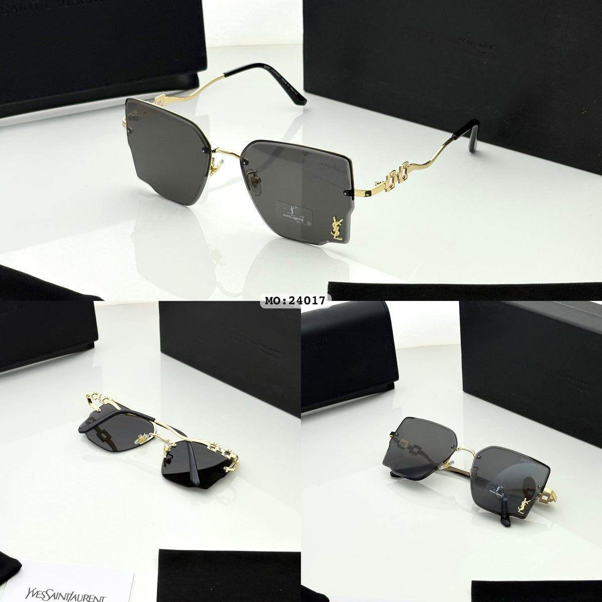 Ysl 24017 Golden Black