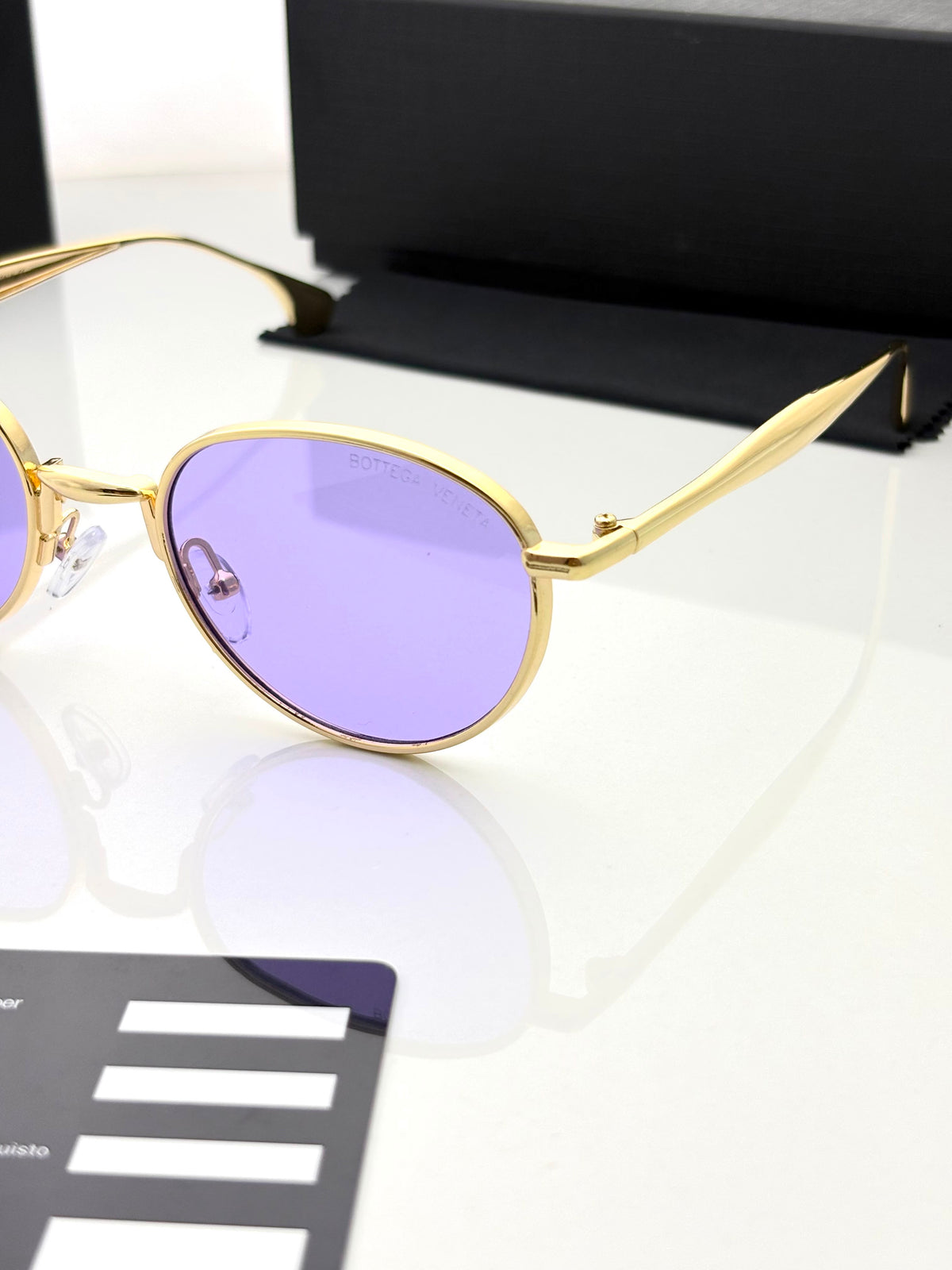 Bottega Veneta 68082 Golden Purple