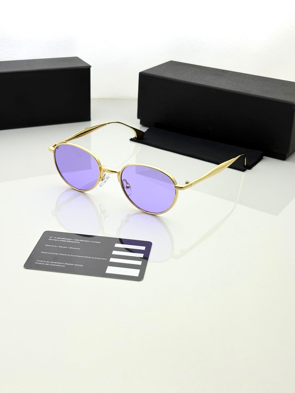 Bottega Veneta 68082 Golden Purple