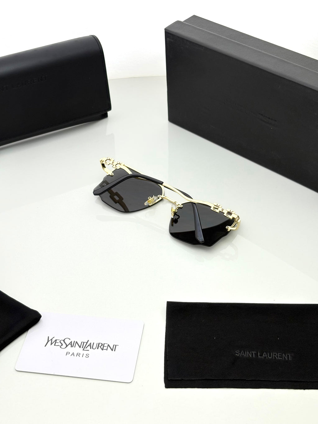 Ysl 24017 Golden Black