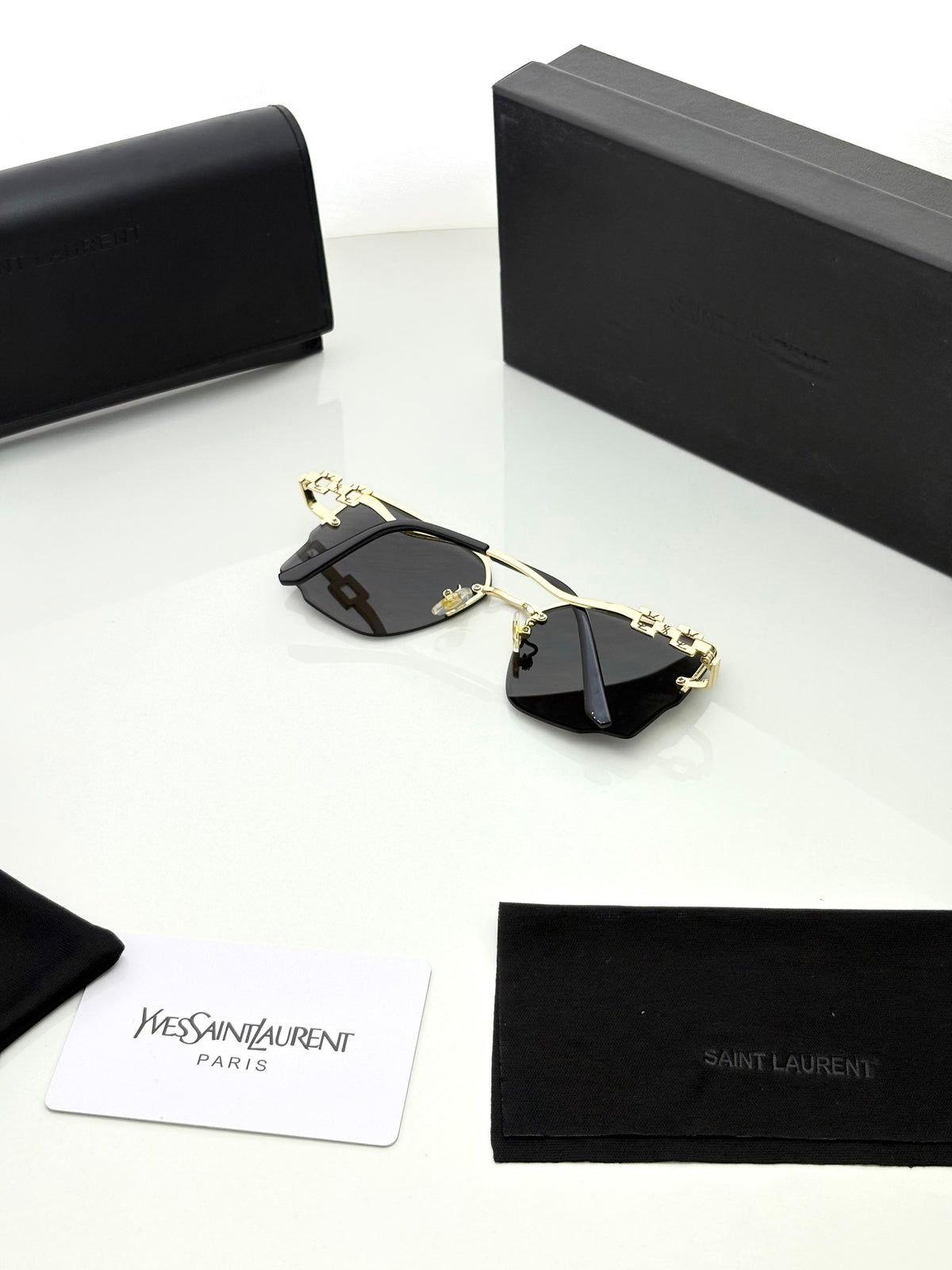Ysl 24017 Golden Black