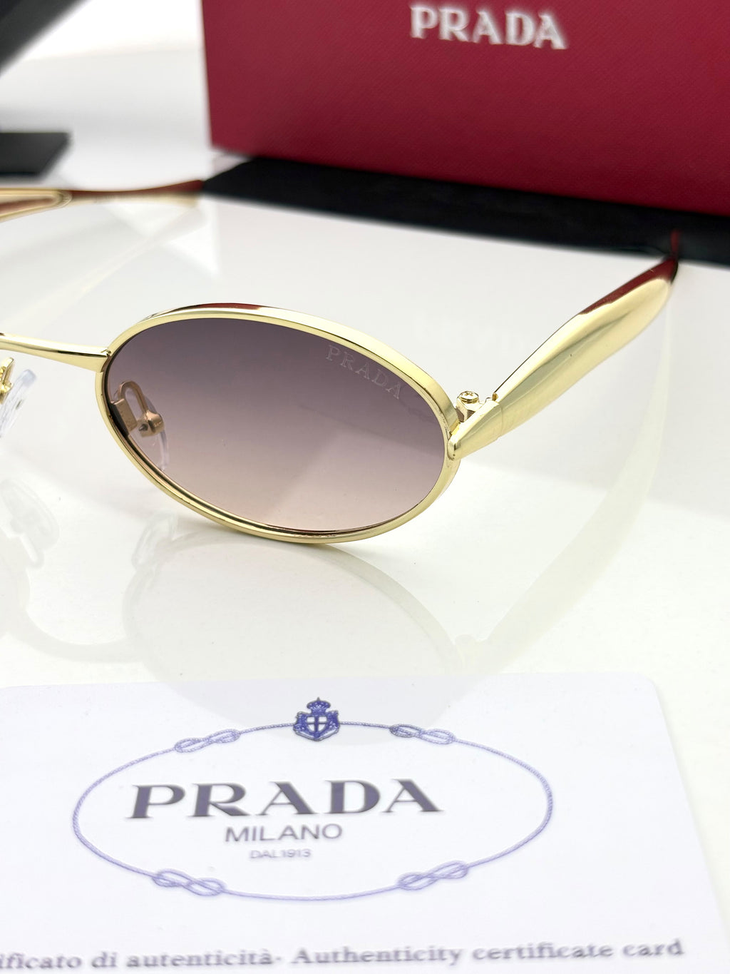 Prada 6019 Golden Purple Shaded