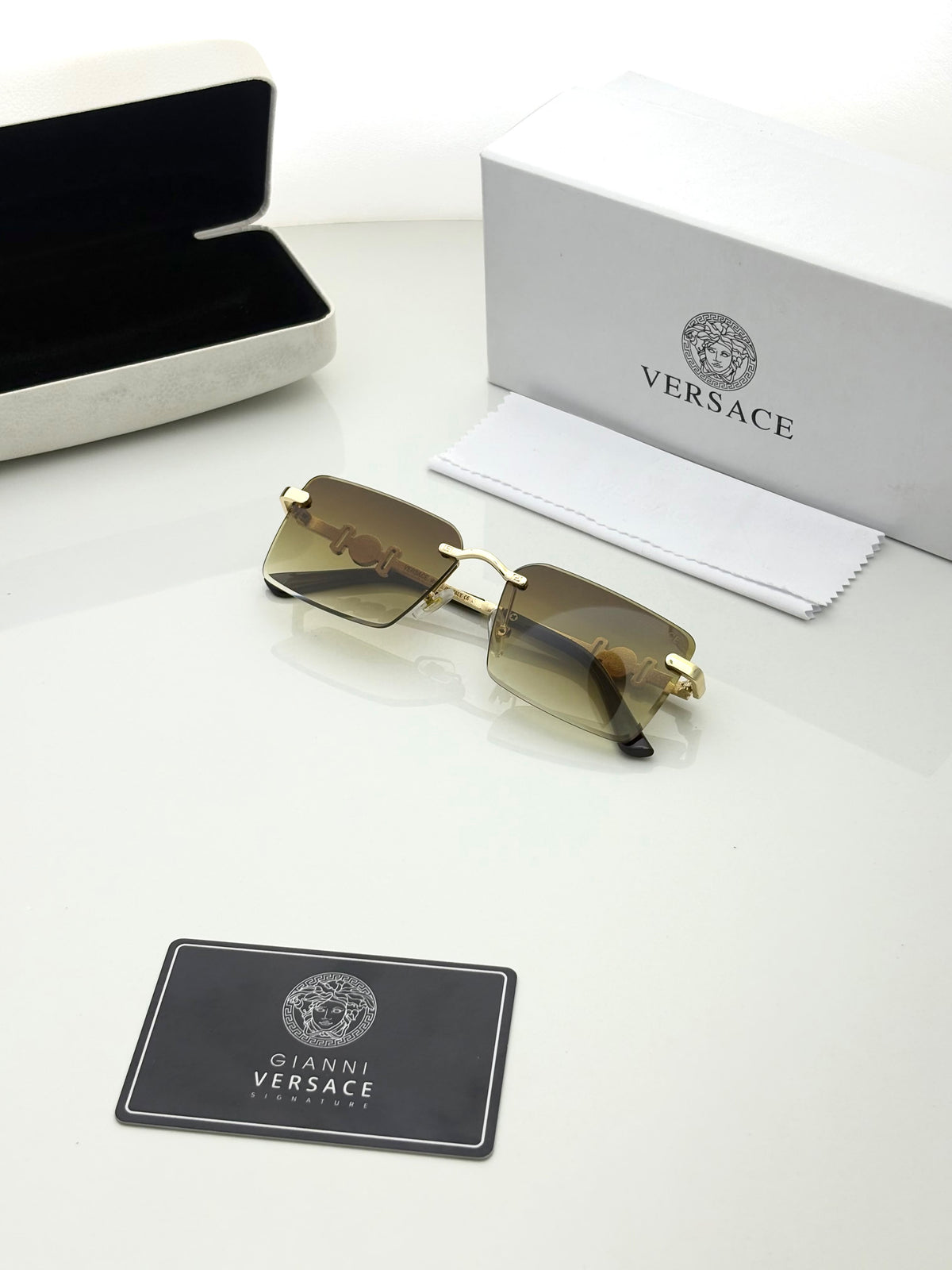 Versace 3215 Golden Brown shaded