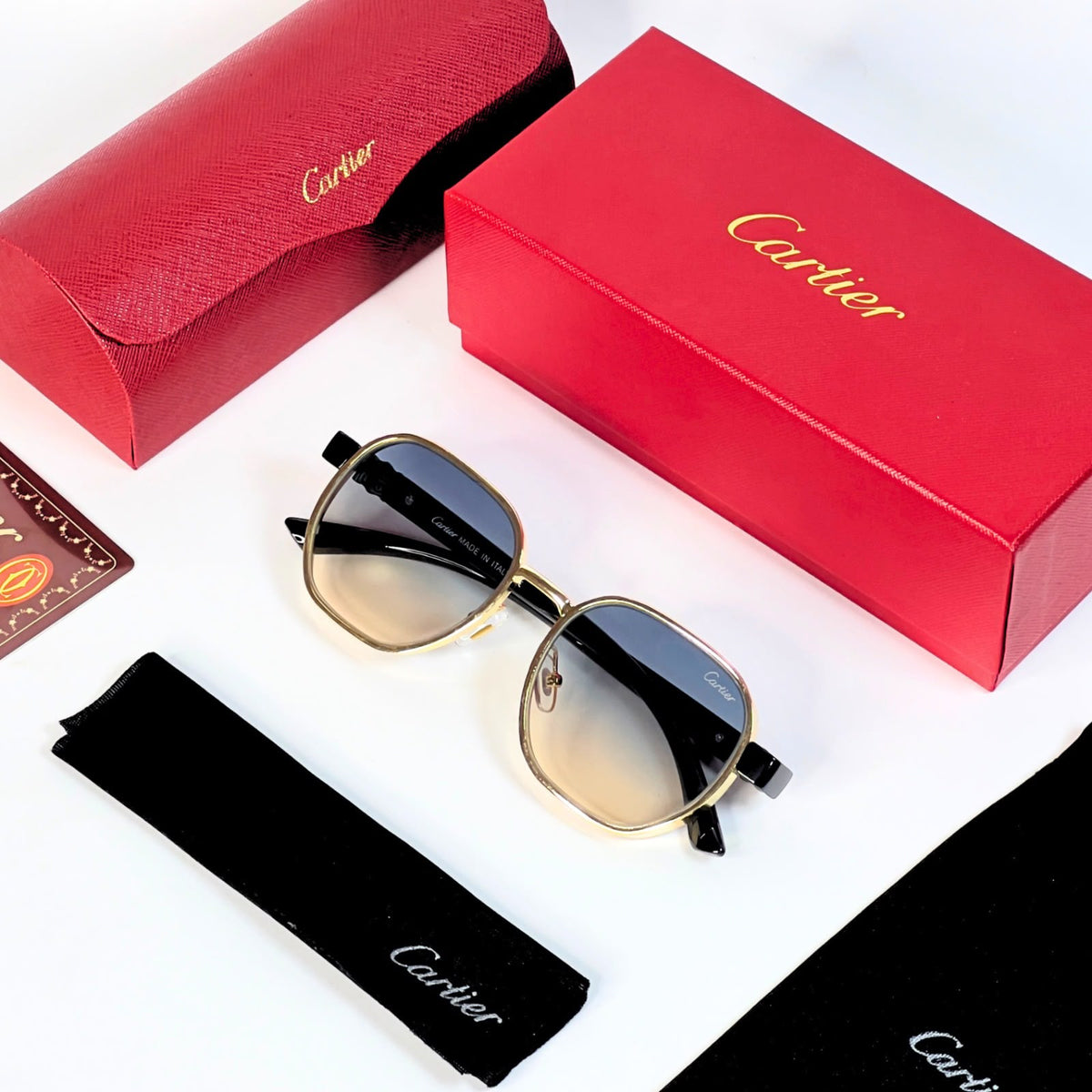 Cartier 9824 Gold sea Blue