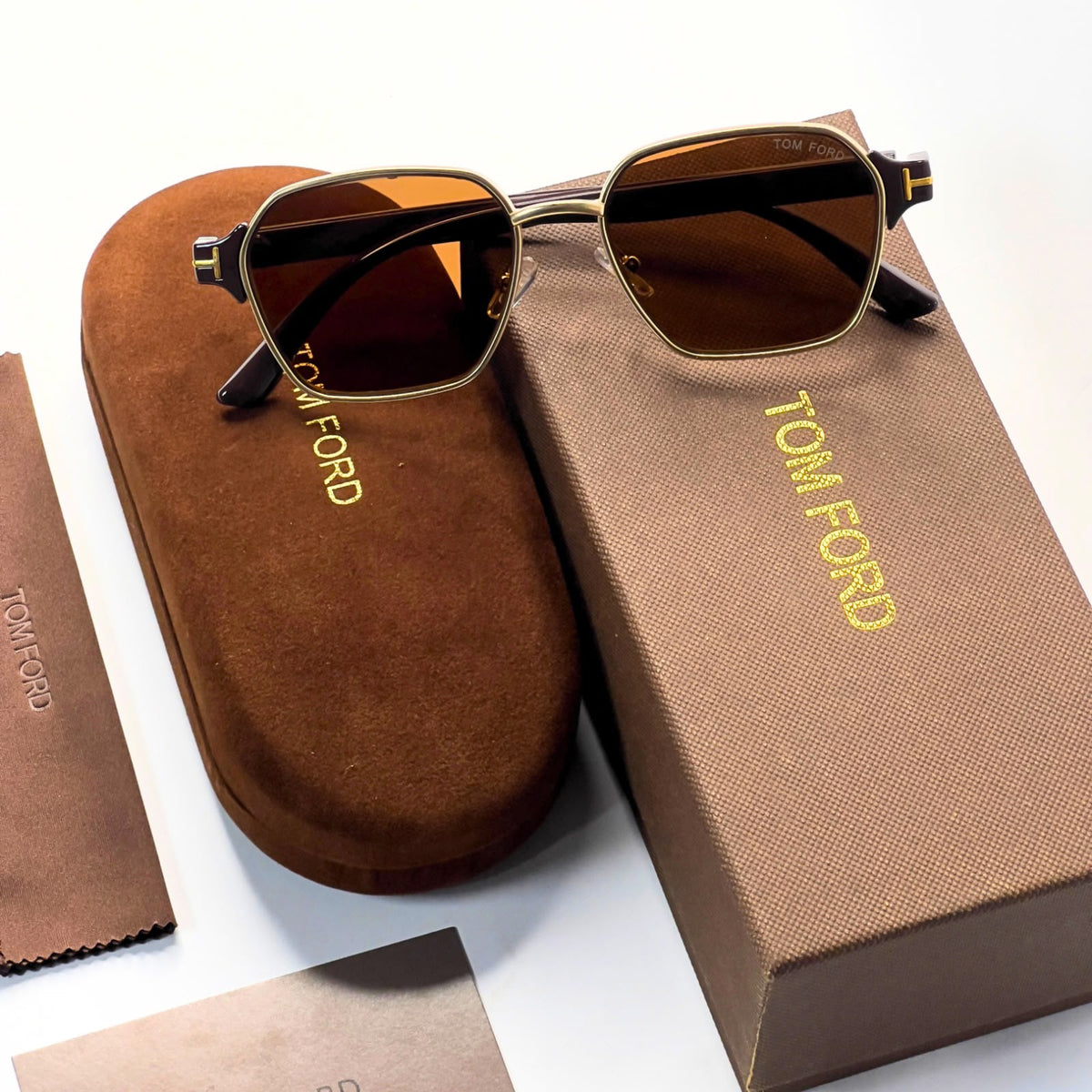 Tomford 9813 Gold Brown