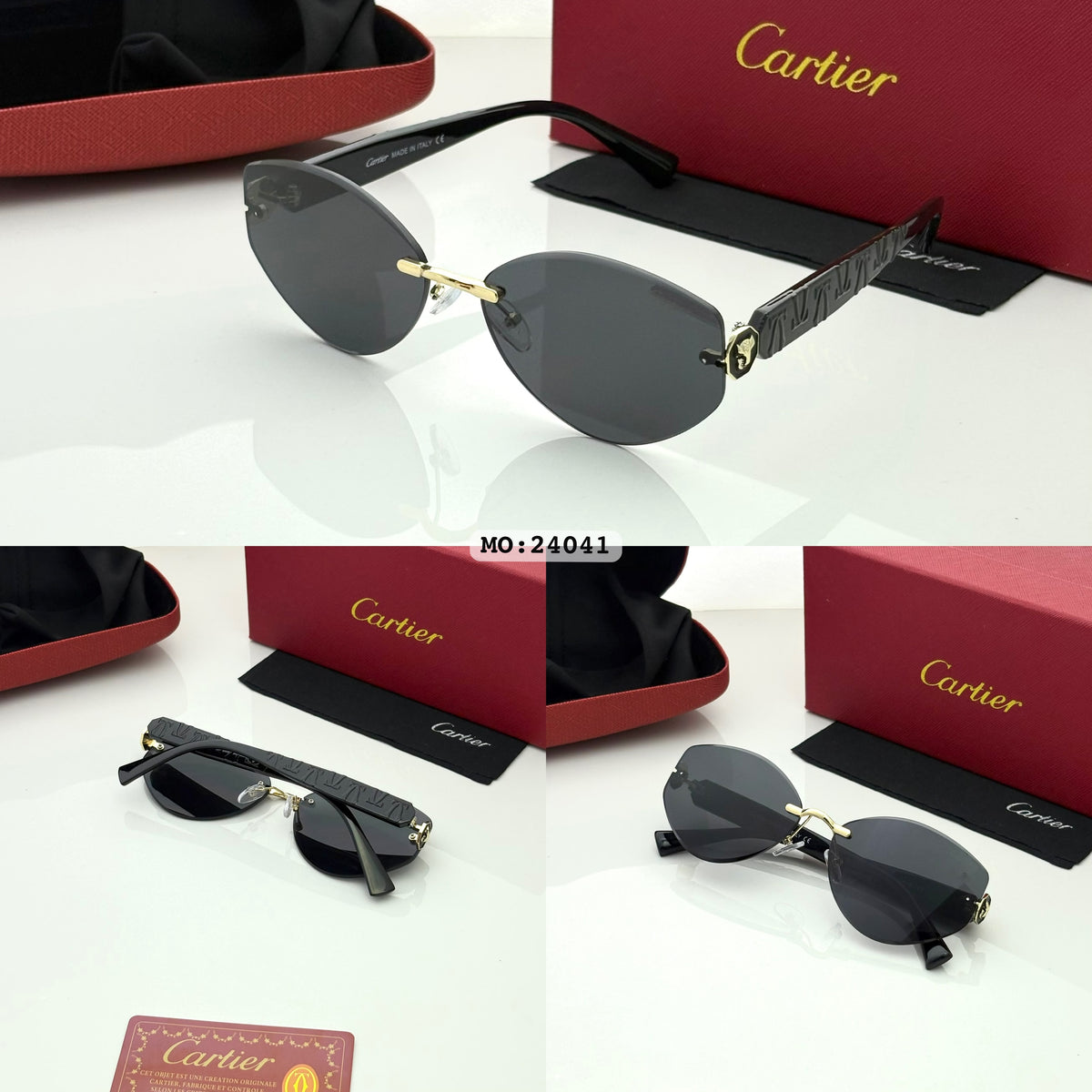 Cartier 58197 Golden Black