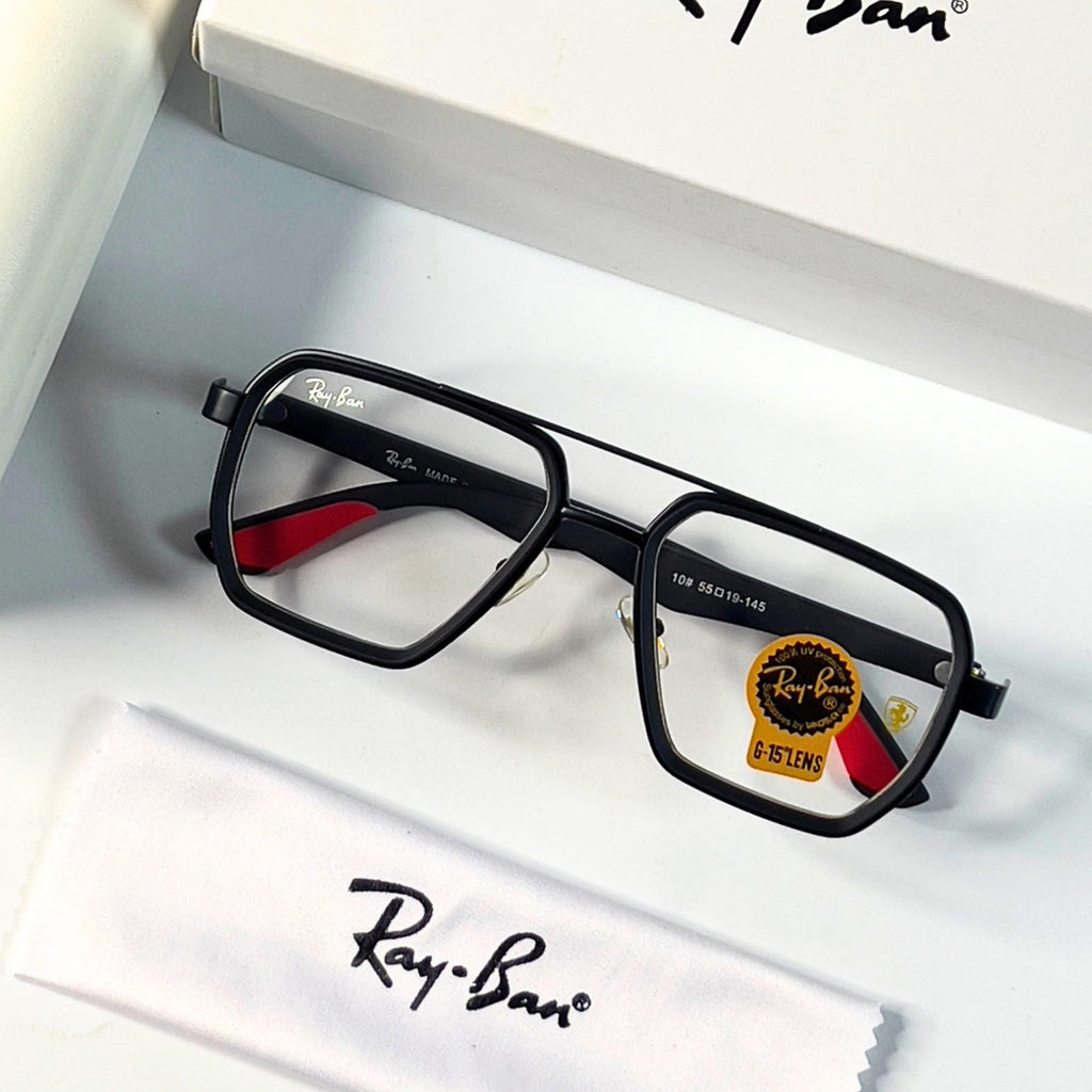 Rayban 010 Black Plano