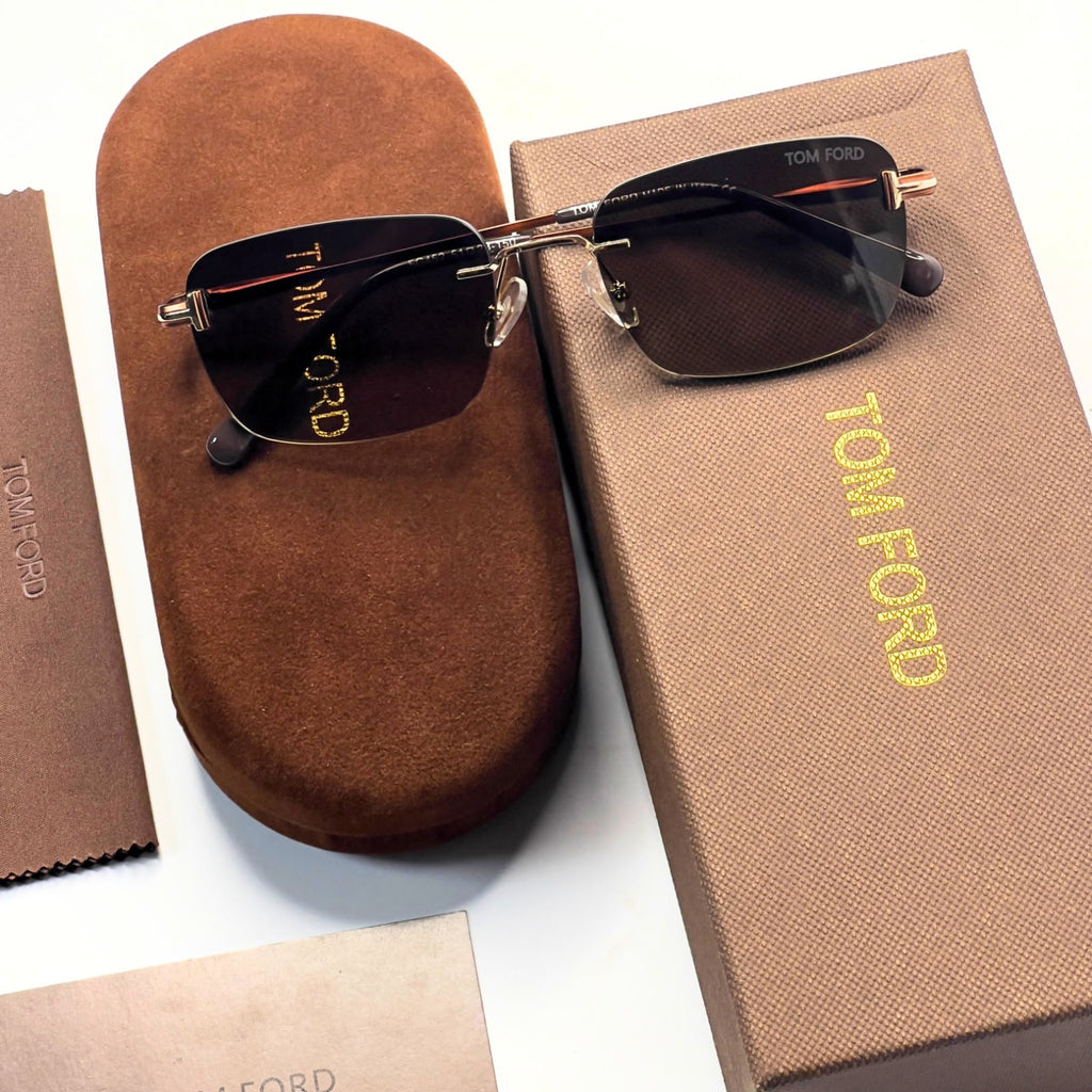 Tom Ford 452 Gold Brown Shaded
