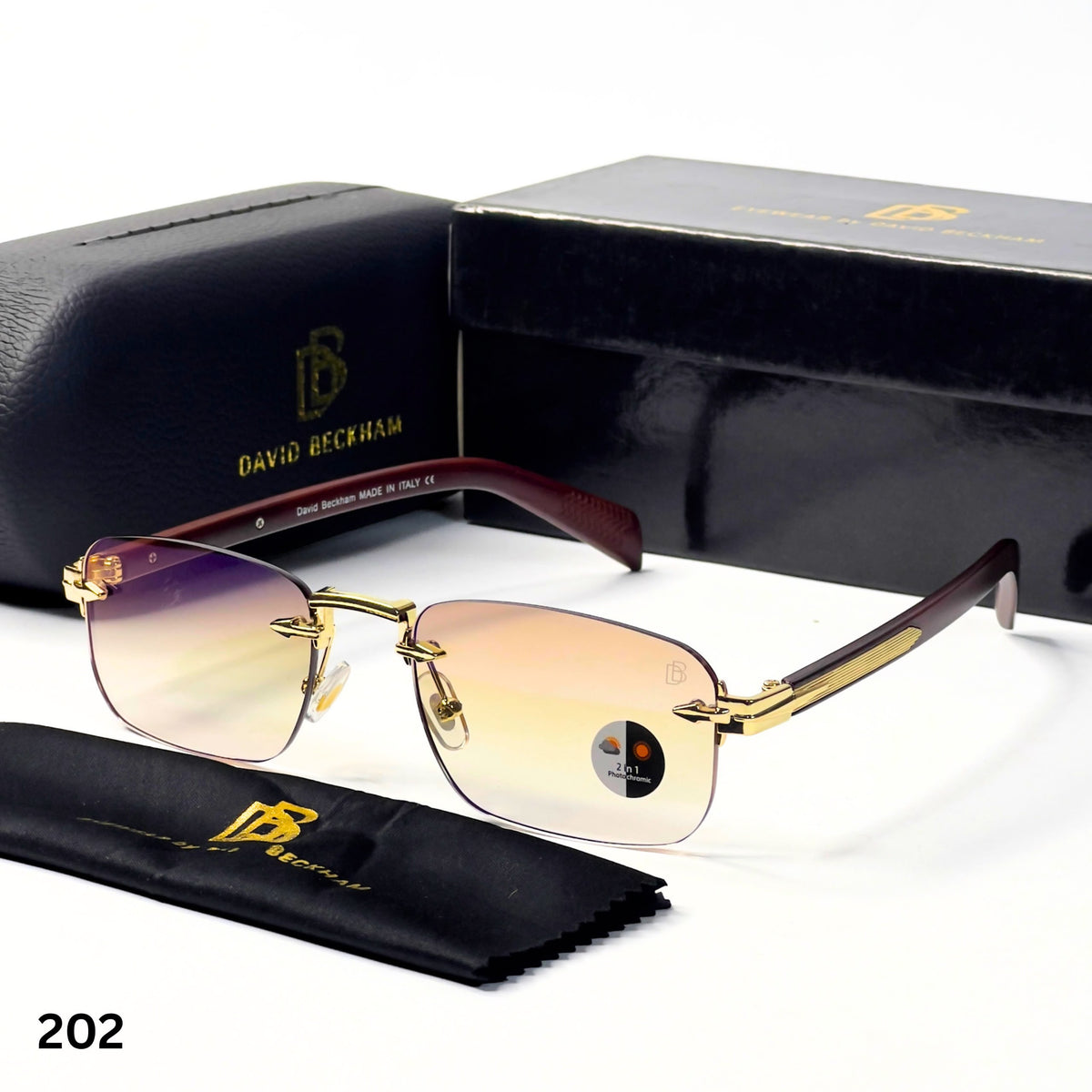 David Beckham 202 Gold Brown Shaded