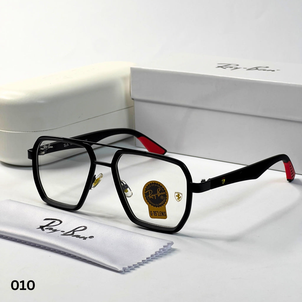Rayban 010 Black Plano