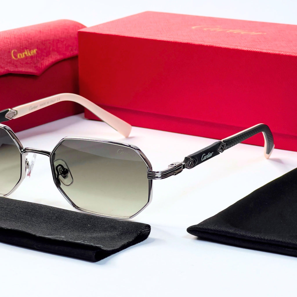 Cartier 8171 Silver Green Shaded