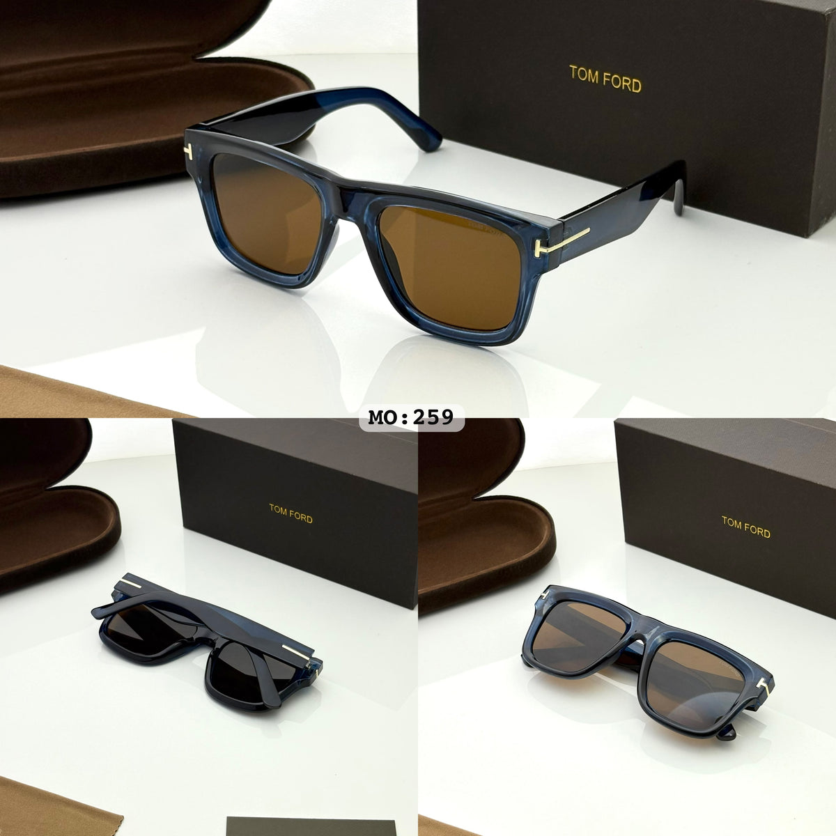 Tom Ford 259 Blue Brown