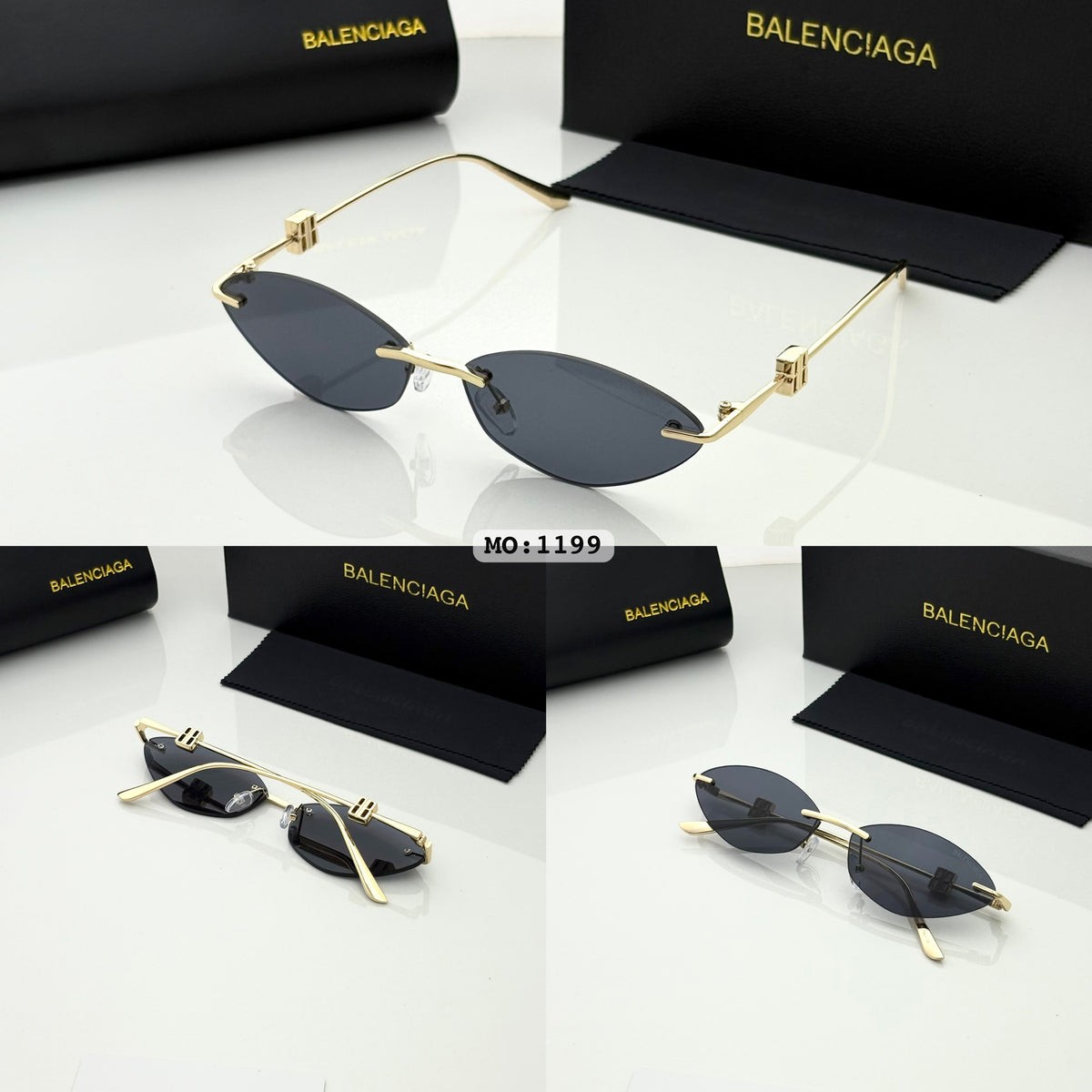 Balenciaga  1199 Golden Black