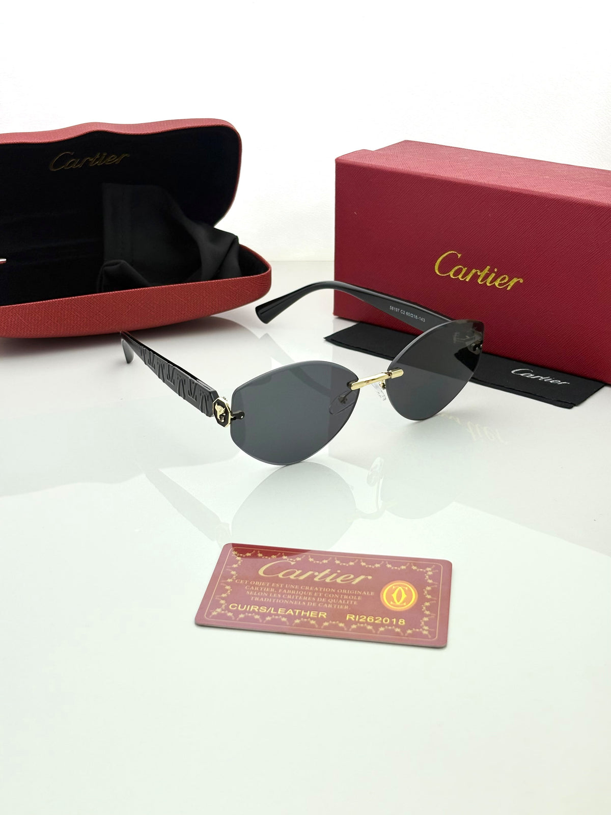 Cartier 58197 Golden Black