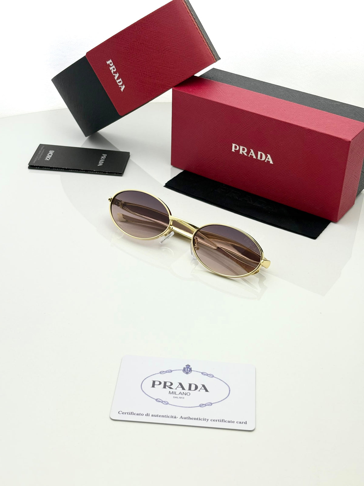 Prada 6019 Golden Purple Shaded