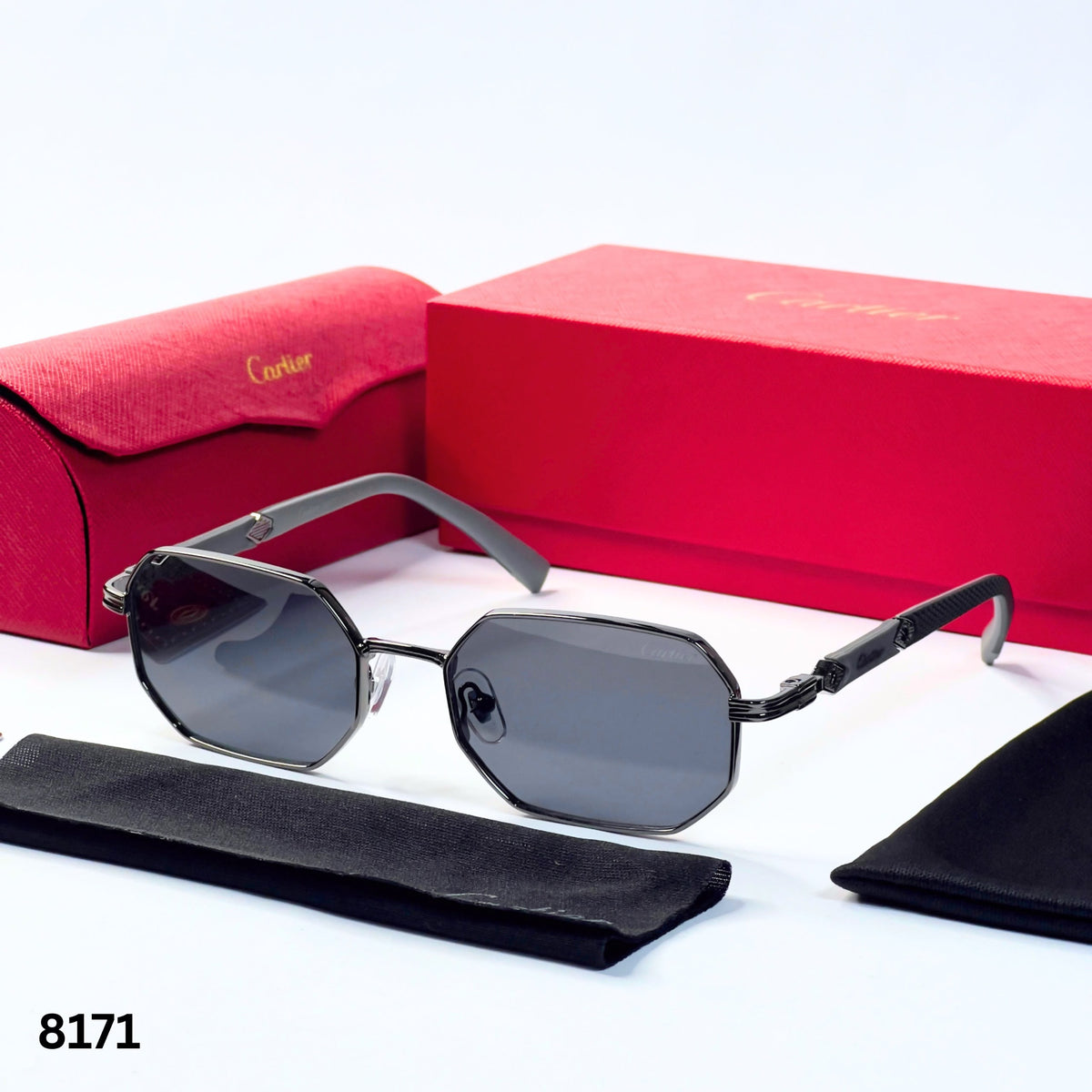 Cartier 8171 Grey Black