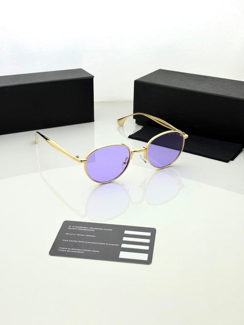 Bottega Veneta 68082 Golden Purple