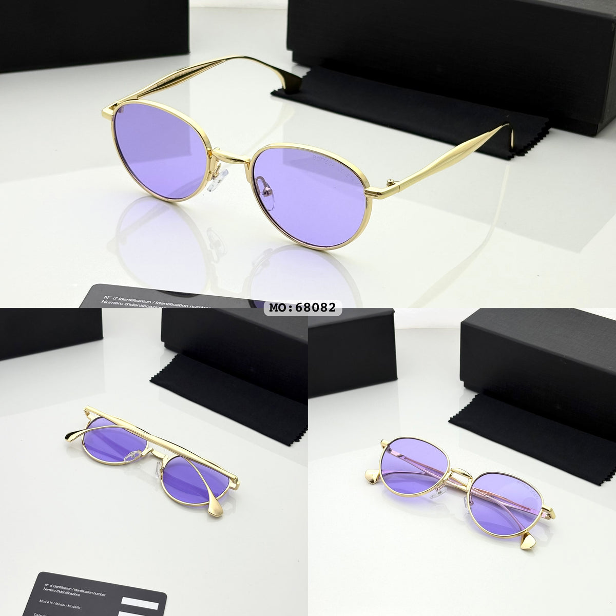 Bottega Veneta 68082 Golden Purple