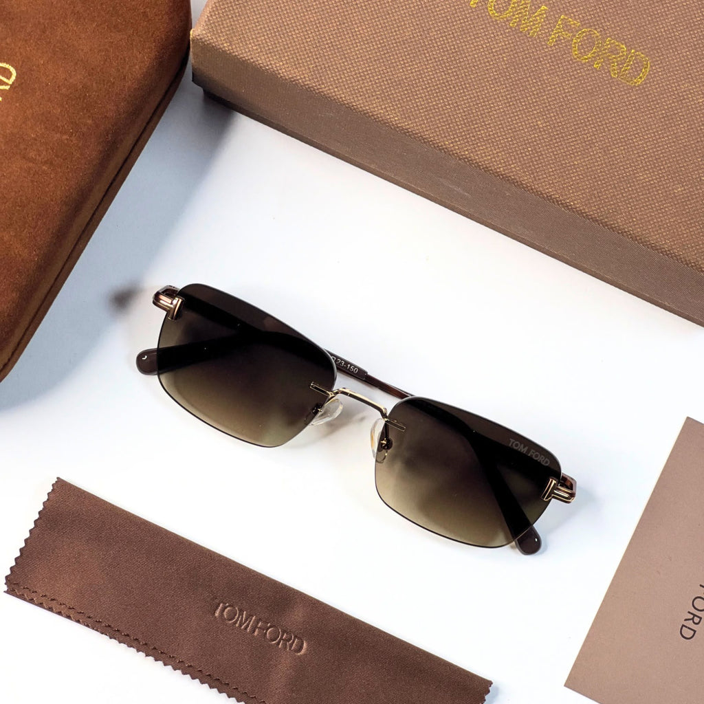 Tom Ford 452 Gold Brown Shaded