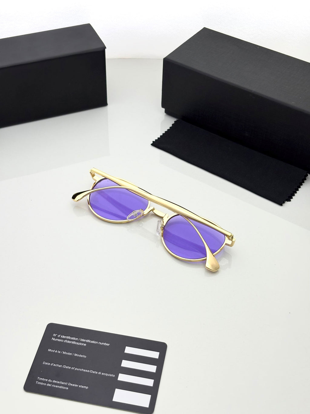 Bottega Veneta 68082 Golden Purple