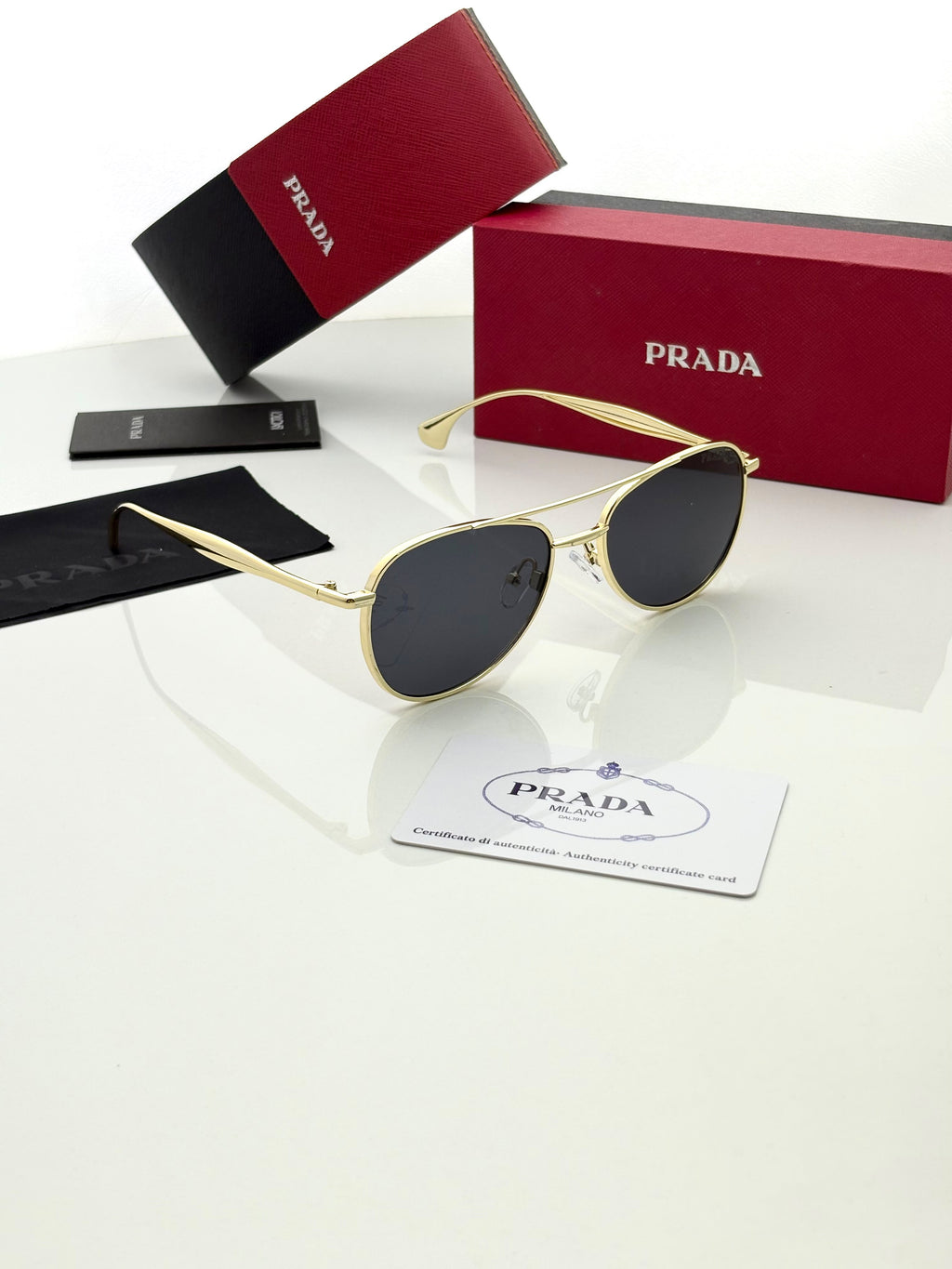 Prada 3219 Golden Black