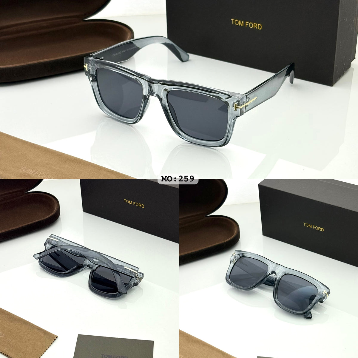 Tom Ford 259 Grey Black