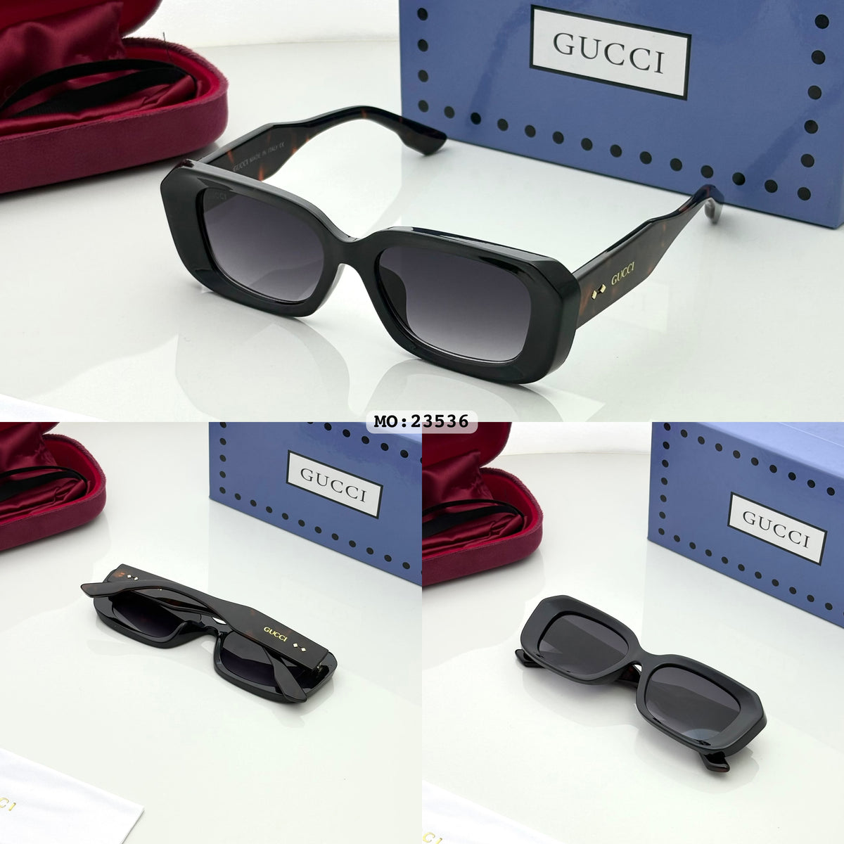 Gucci 23536 Black Shaded