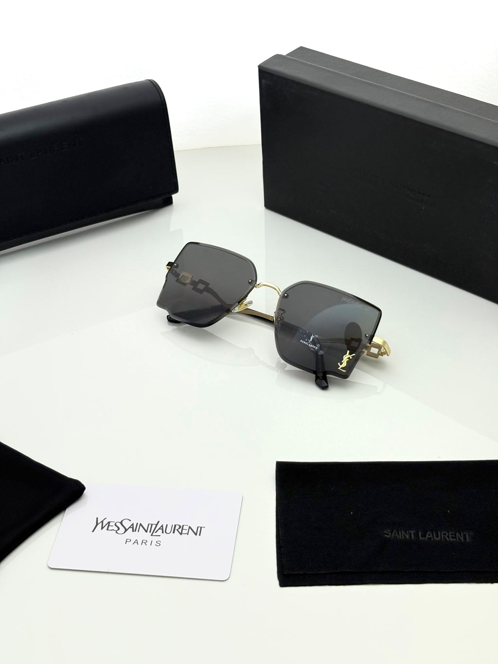 Ysl 24017 Golden Black