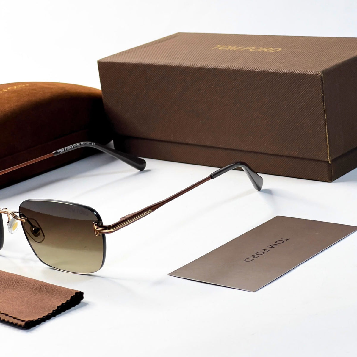 Tom Ford 452 Gold Brown Shaded