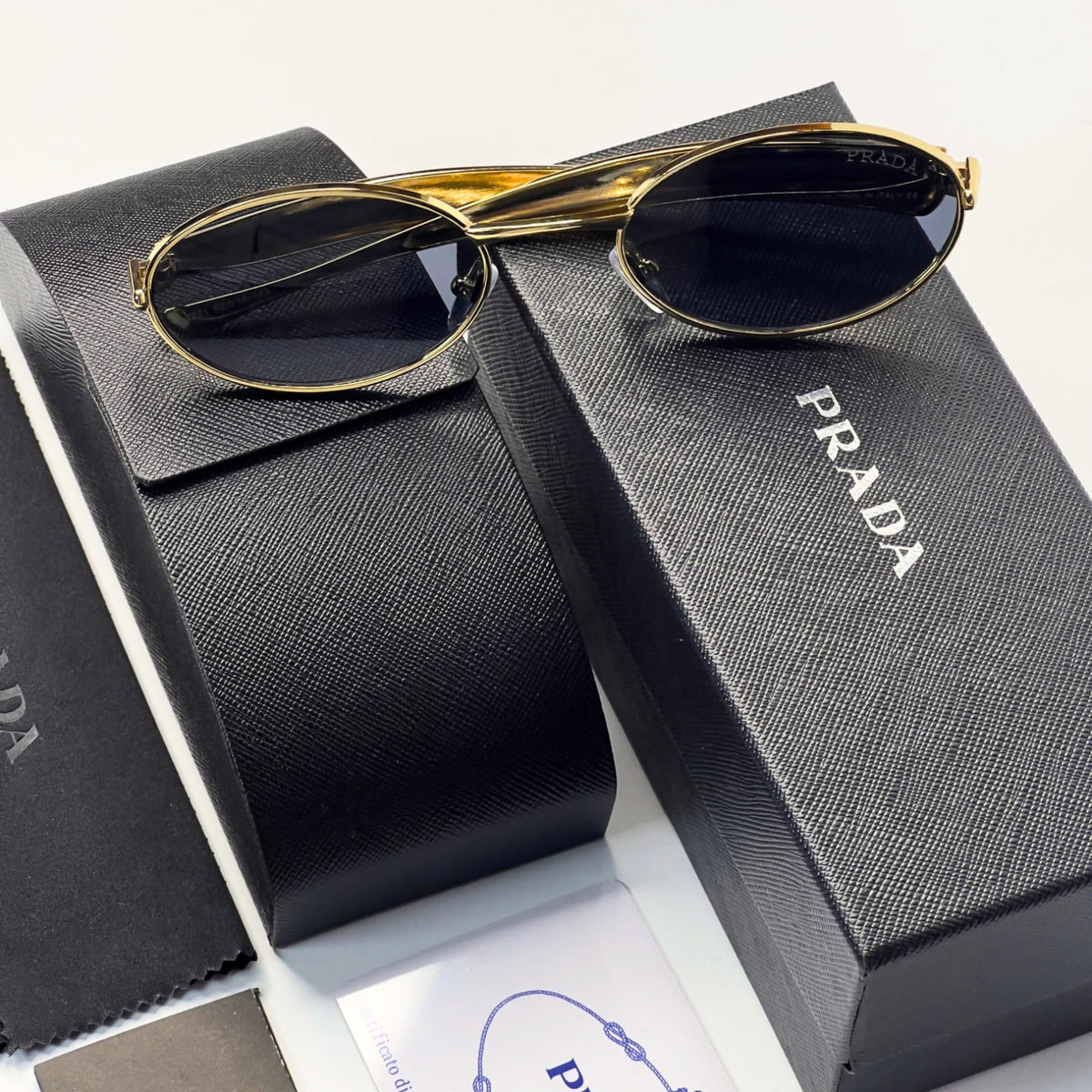 Prada 3221 Gold Black
