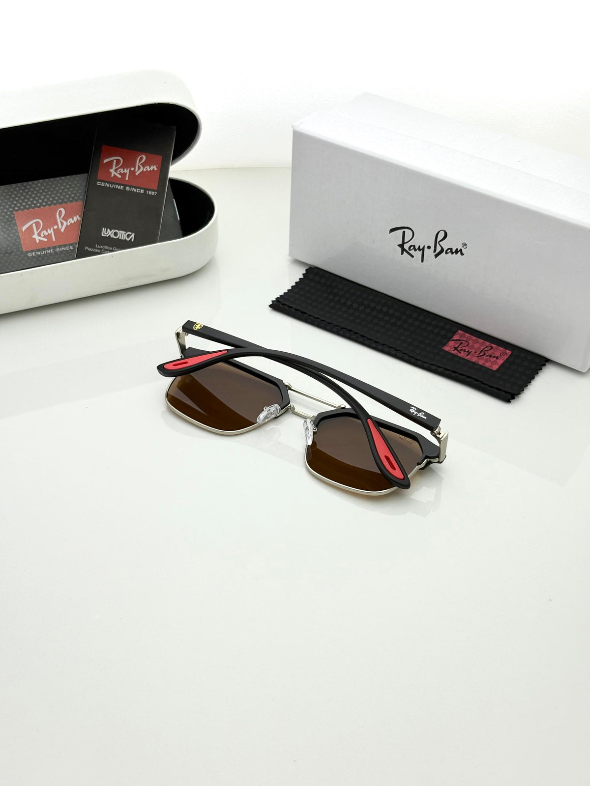 Ray Ban 04 Silver Brown