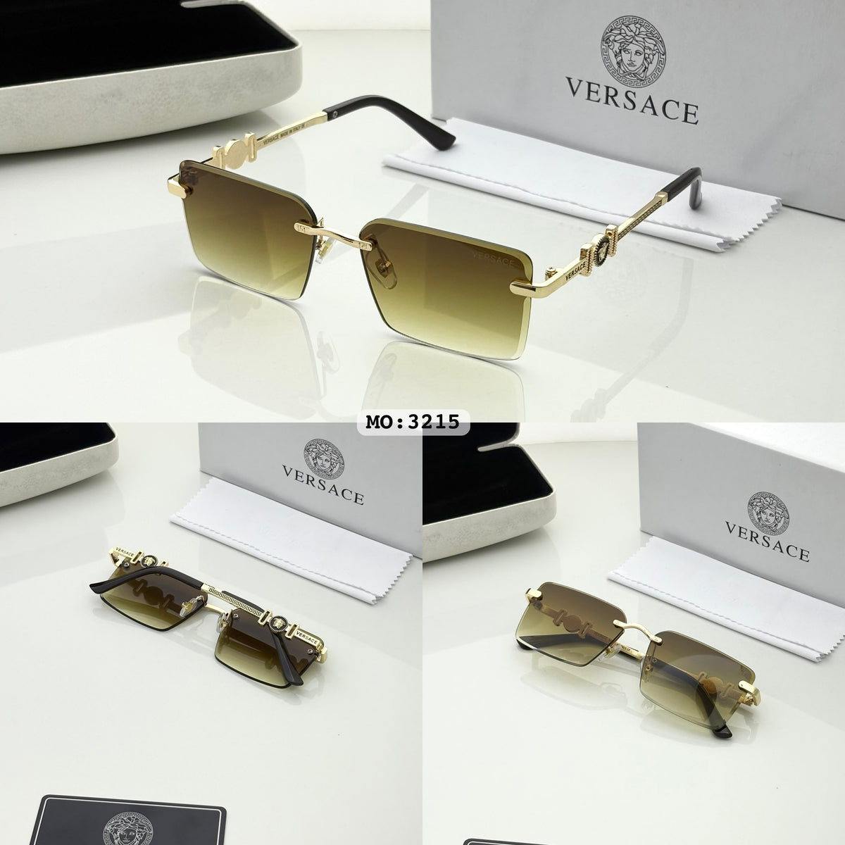 Versace 3215 Golden Brown shaded