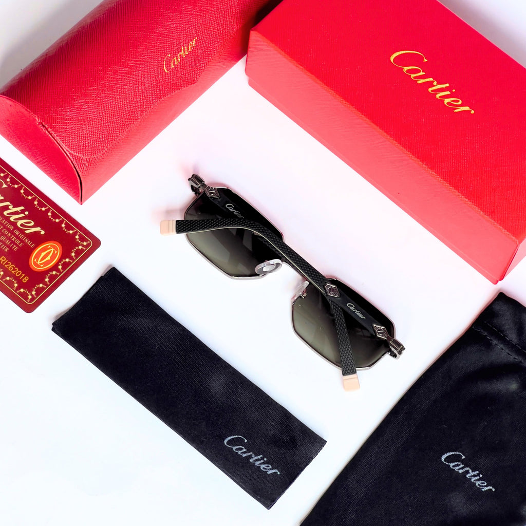 Cartier 8171 Silver Green Shaded