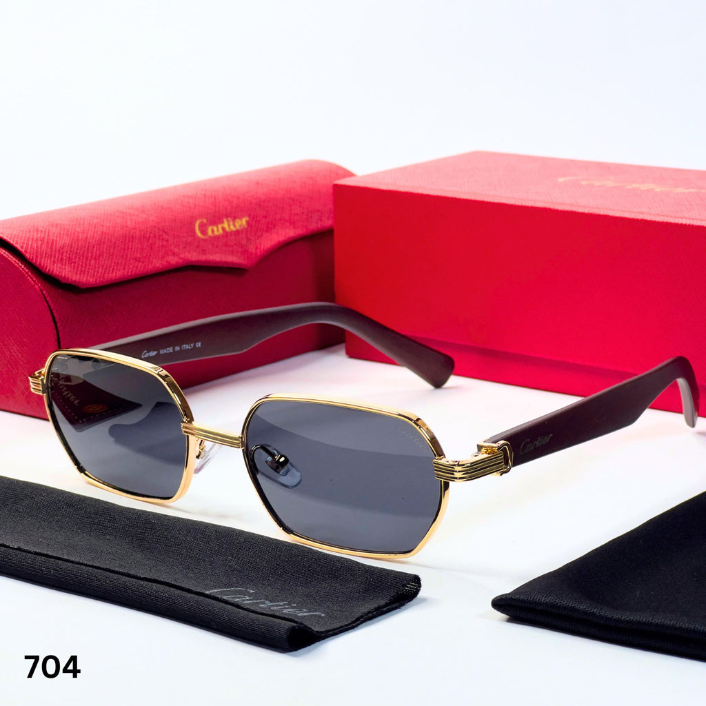 Cartier 704 Gold Black