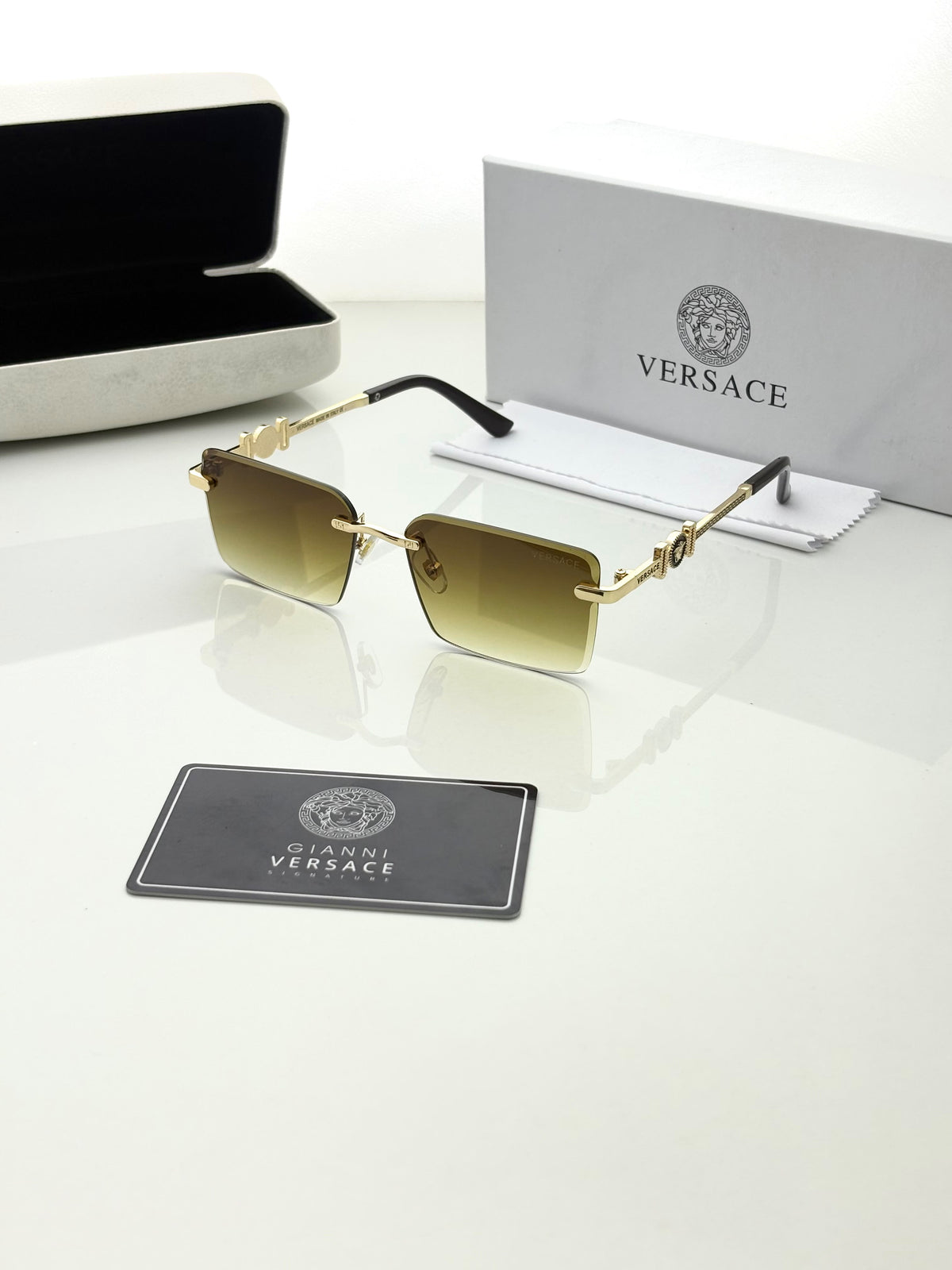 Versace 3215 Golden Brown shaded