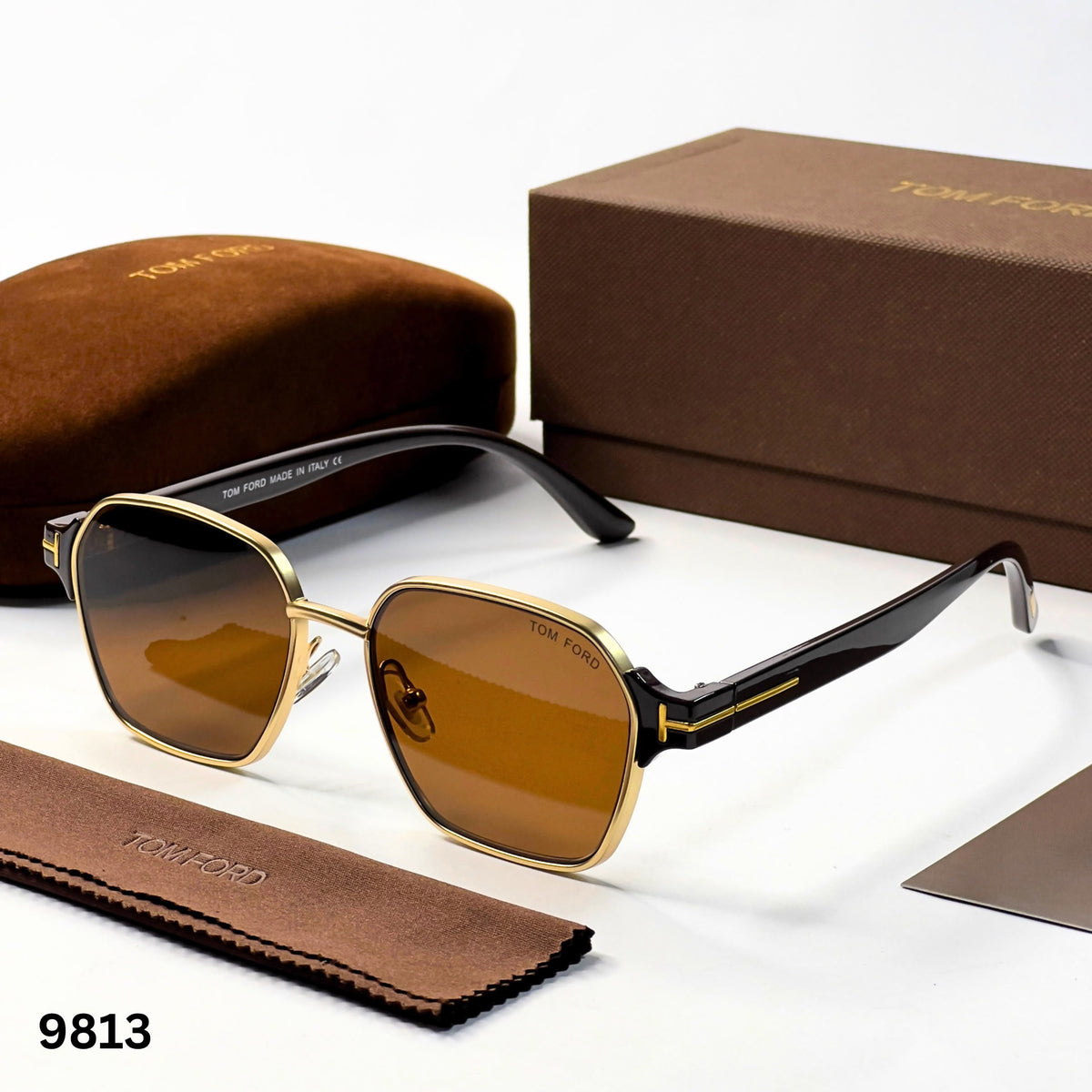 Tomford 9813 Gold Brown
