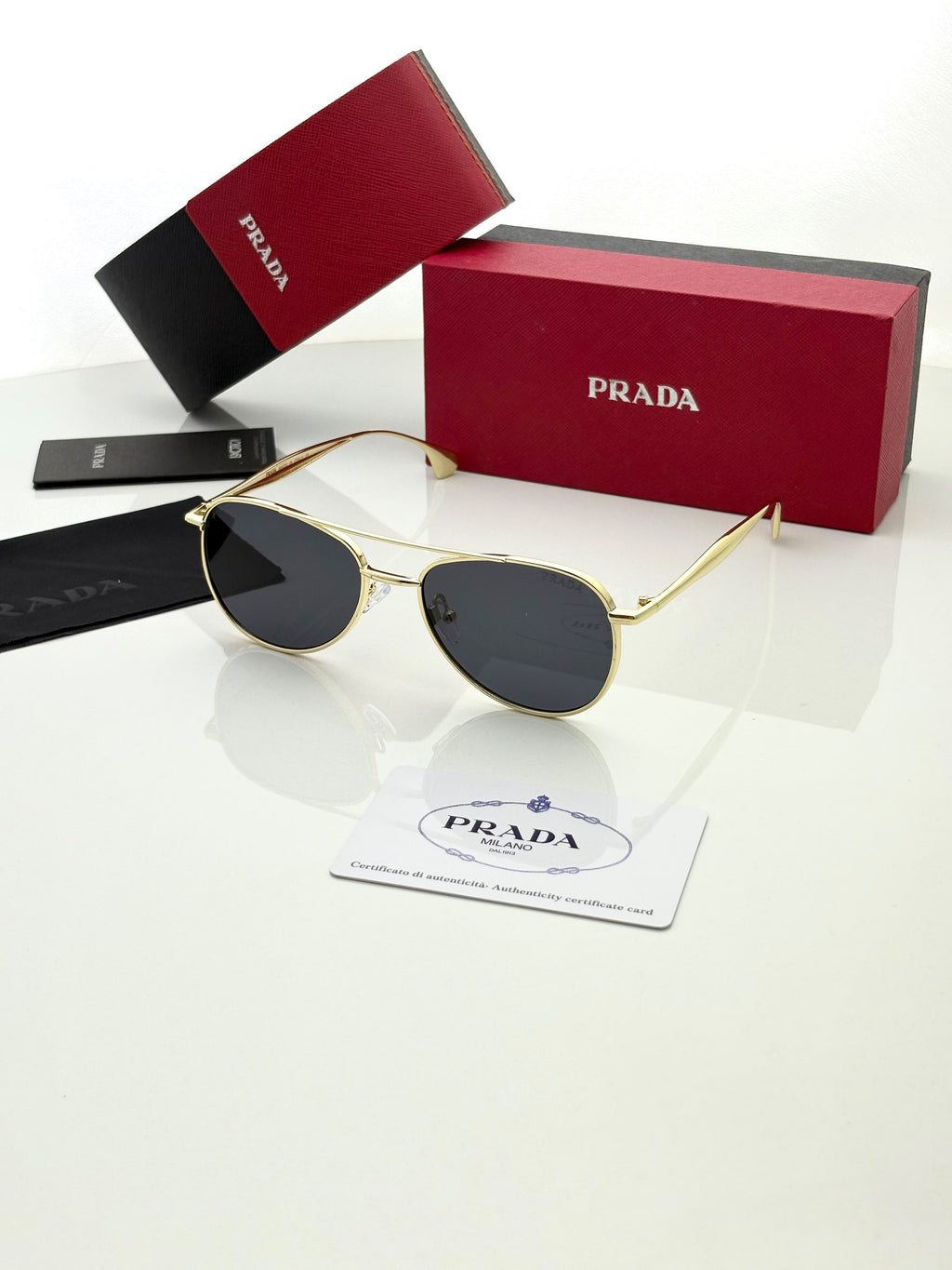 Prada 3219 Golden Black