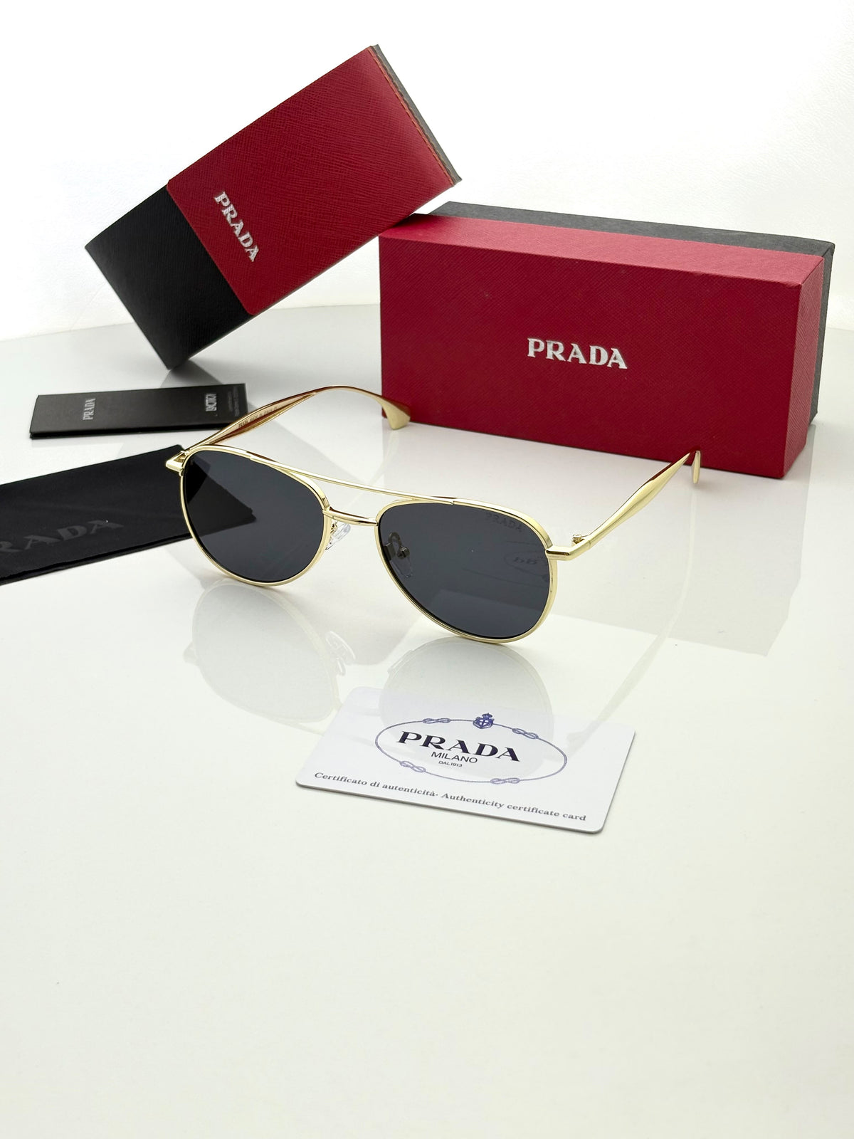 Prada 3219 Golden Black