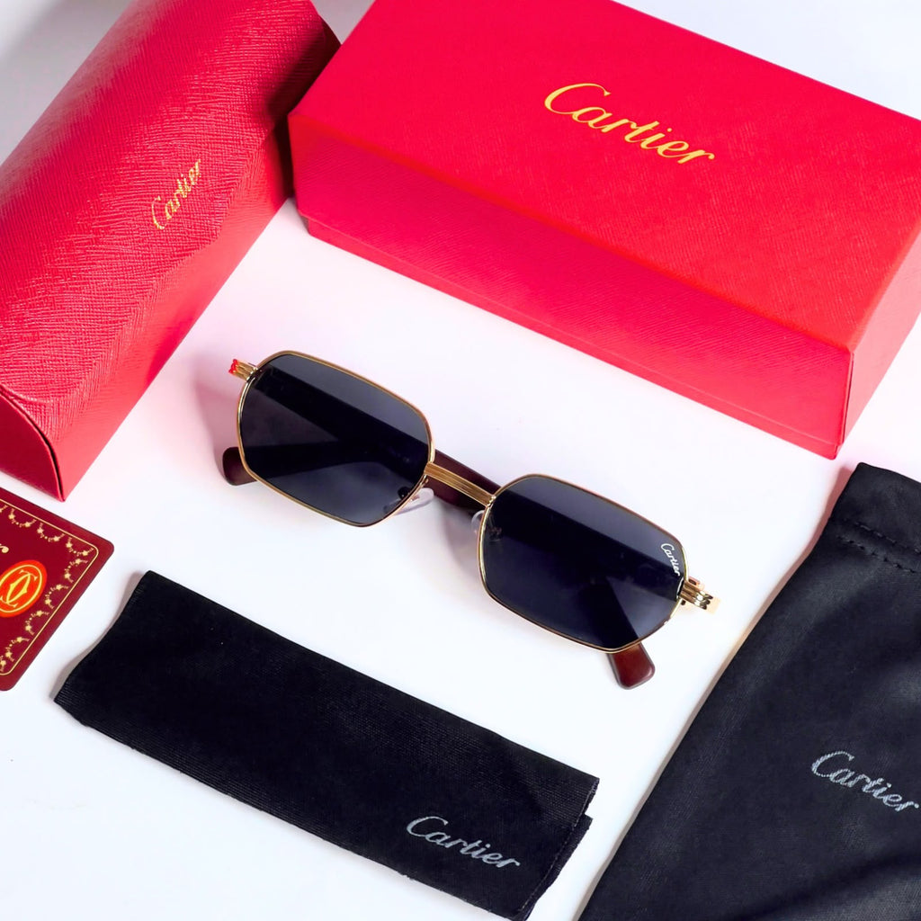 Cartier 704 Gold Black